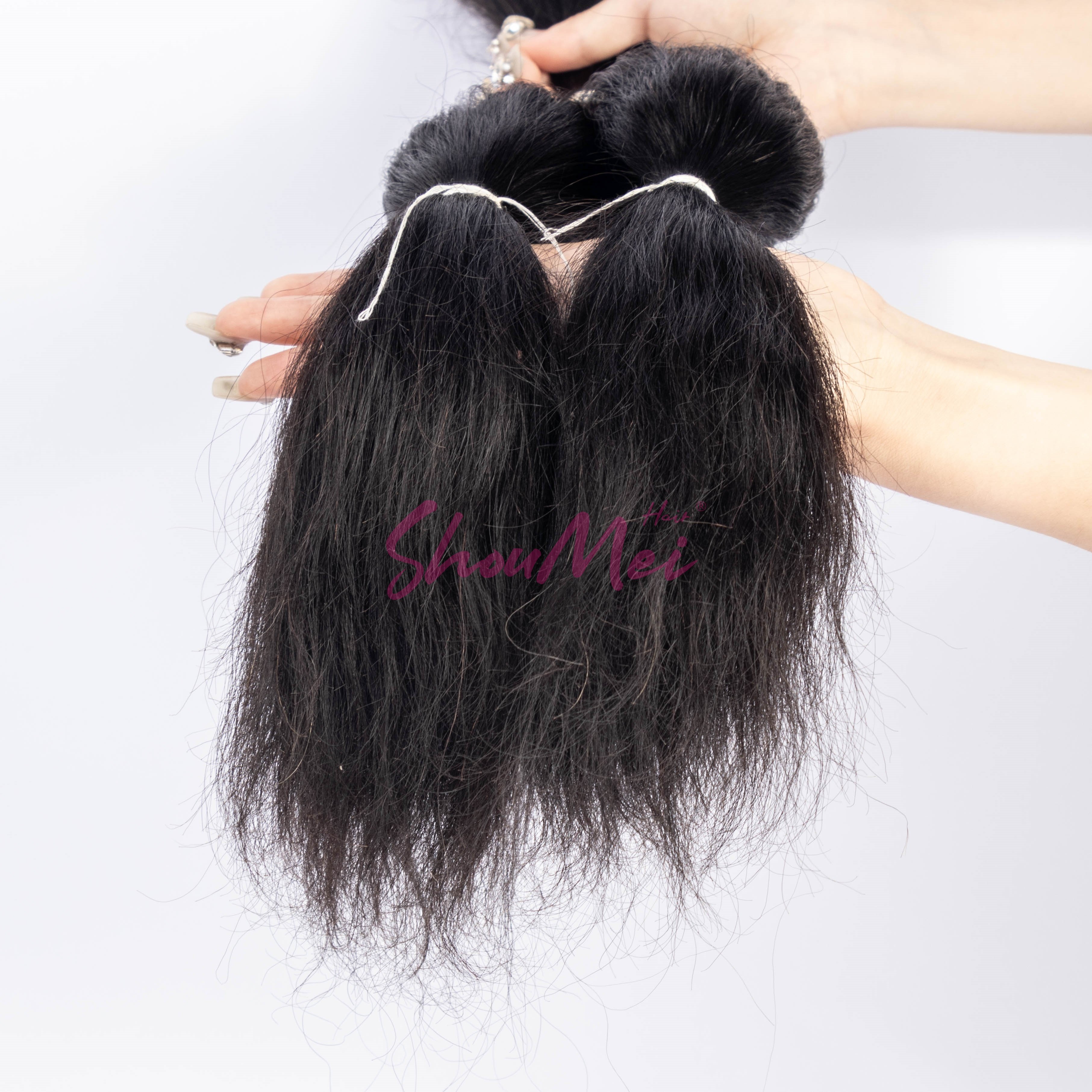 Hot Selling 12A Virgin Human Hair 10-30inch Goddess Knotless Bulk Human Hair For Boho Braids
