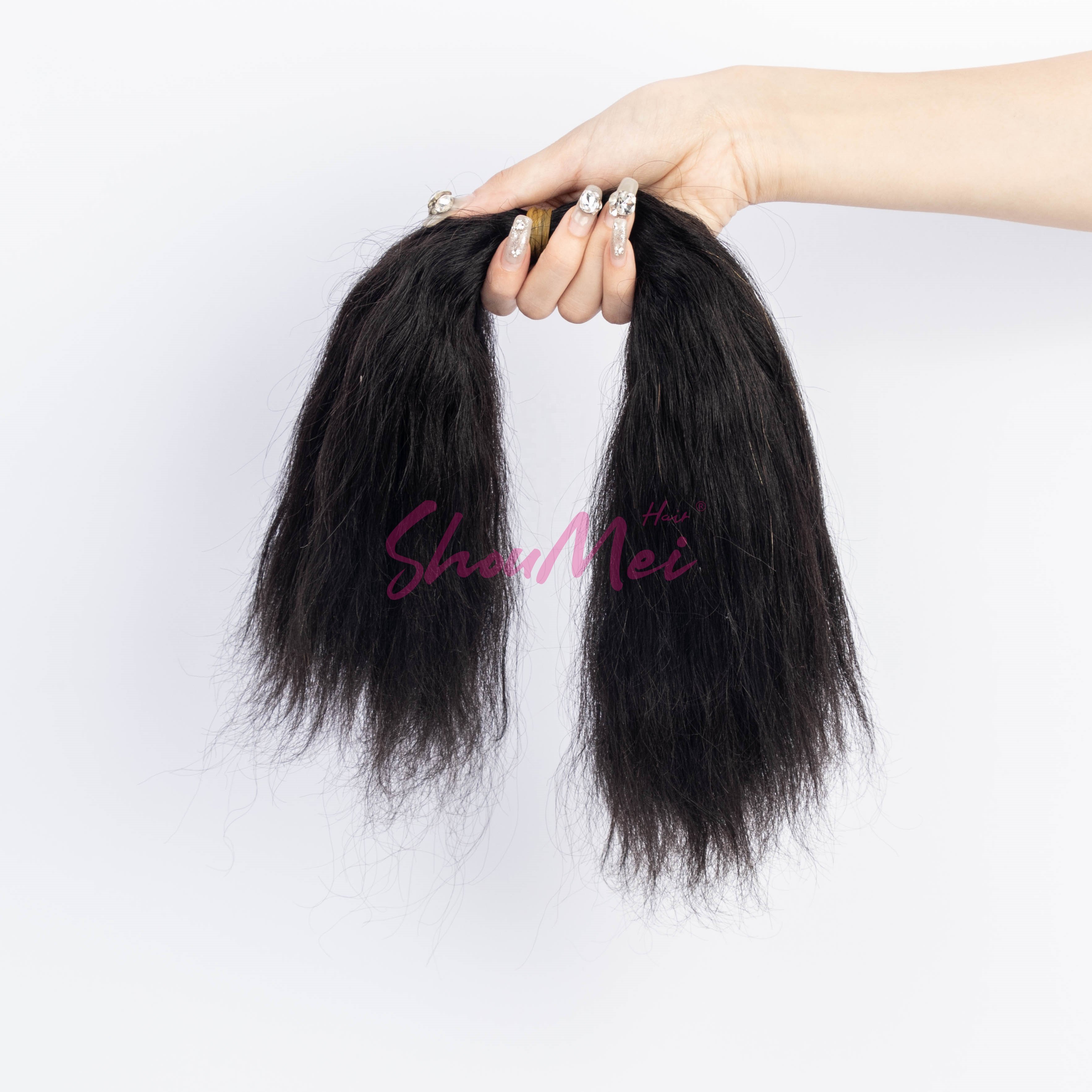 Hot Selling 12A Virgin Human Hair 10-30inch Goddess Knotless Bulk Human Hair For Boho Braids