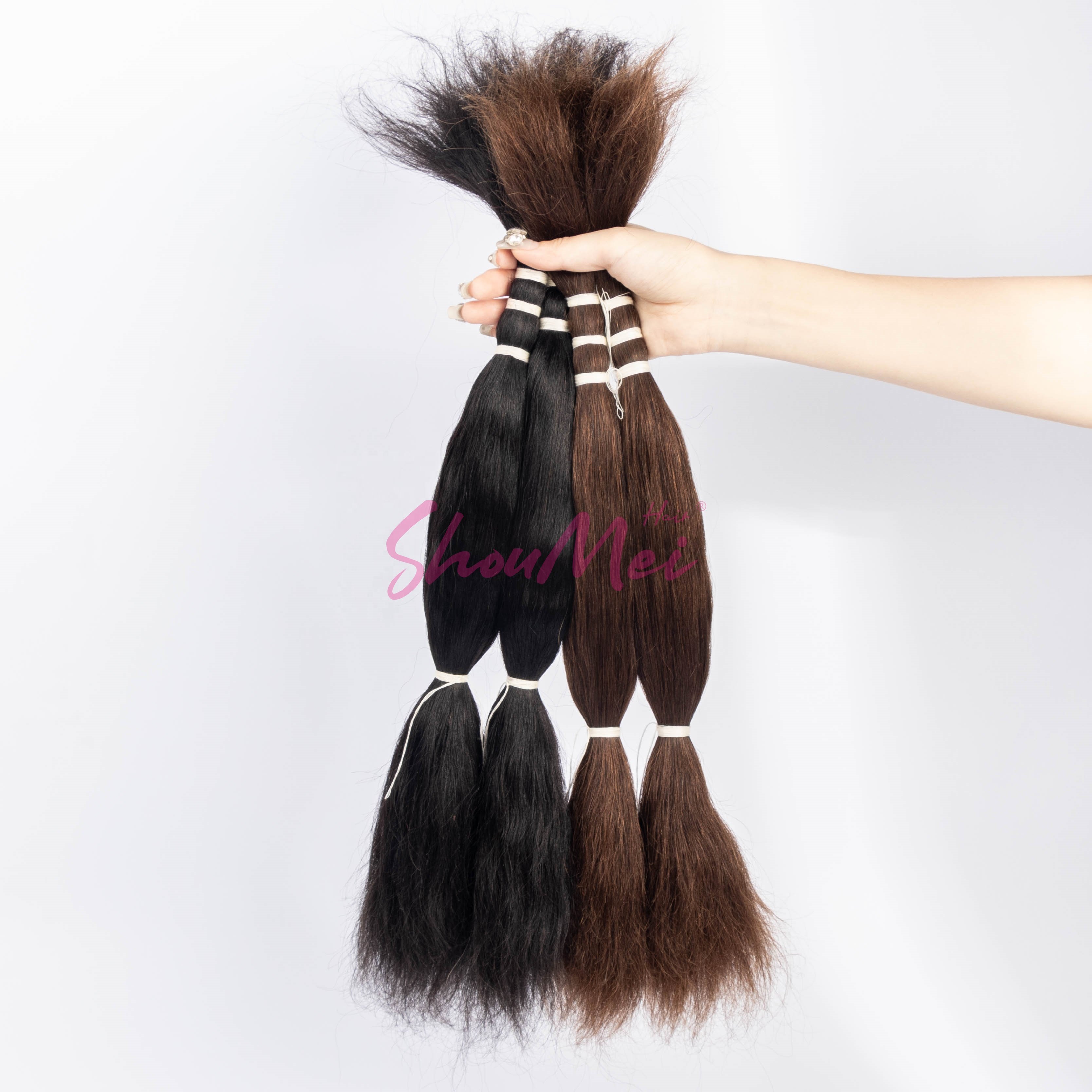 Hot Selling 12A Virgin Human Hair 10-30inch Goddess Knotless Bulk Human Hair For Boho Braids