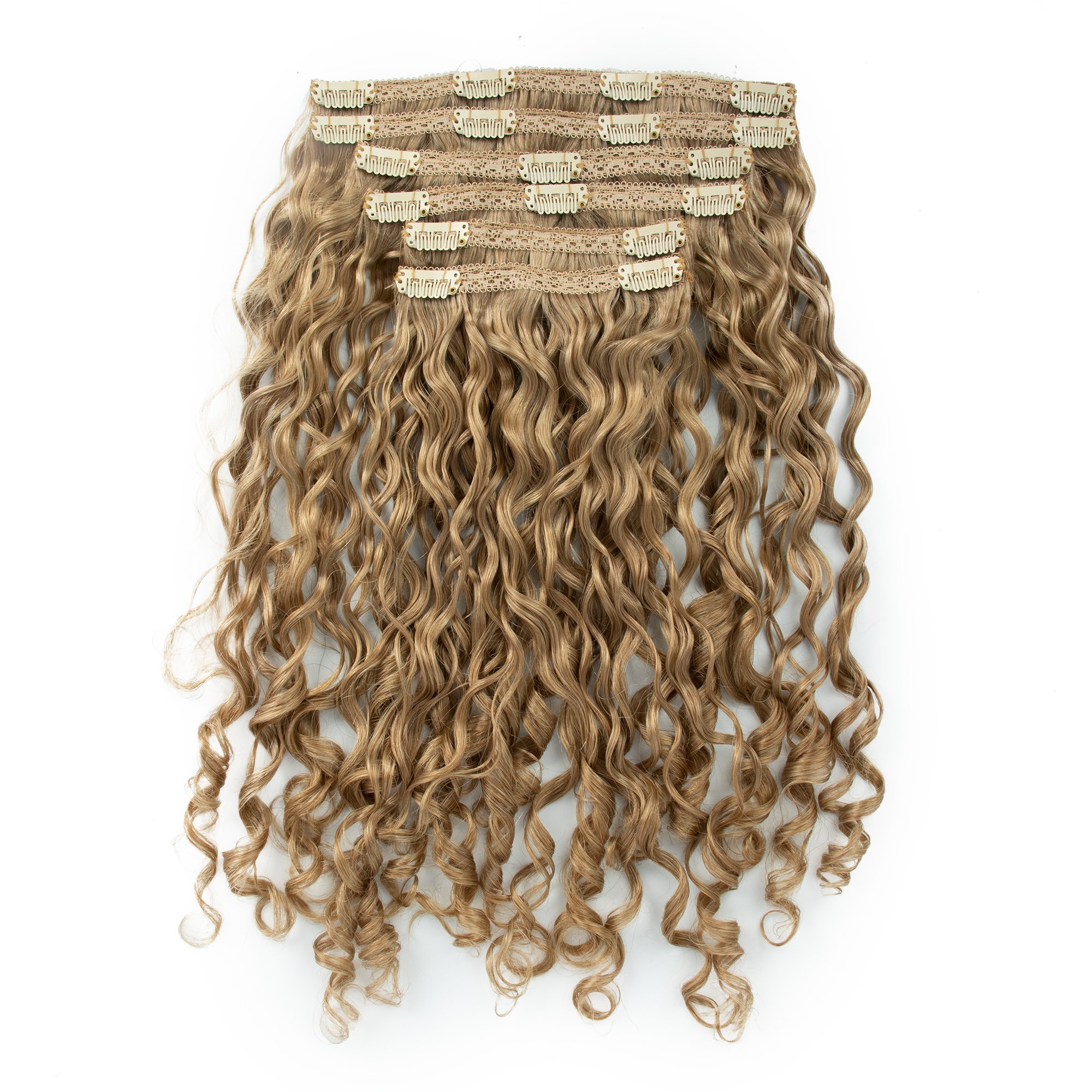 Raw Virgin Hair Exotic Curly (3a-3b) 120g Classic Burmese Curly Human Hair Extensions Clip Ins