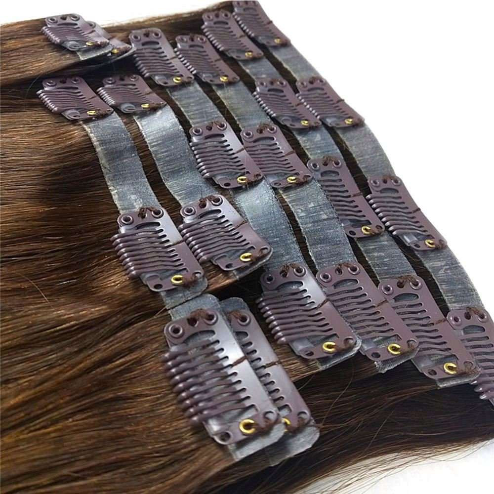 Modern Novel Design Wholesale Price 40 Inch Clip In Human Hair Extensions