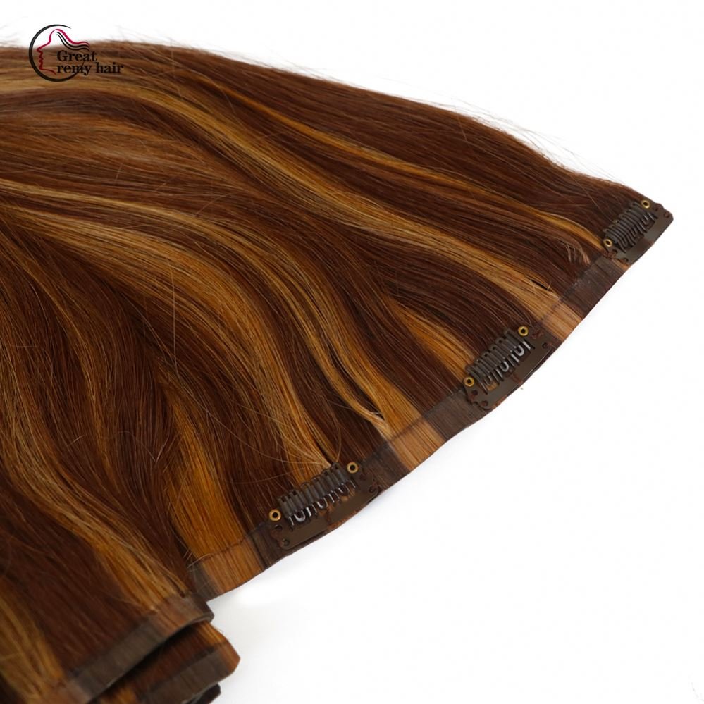 Modern Novel Design Wholesale Price 40 Inch Clip In Human Hair Extensions