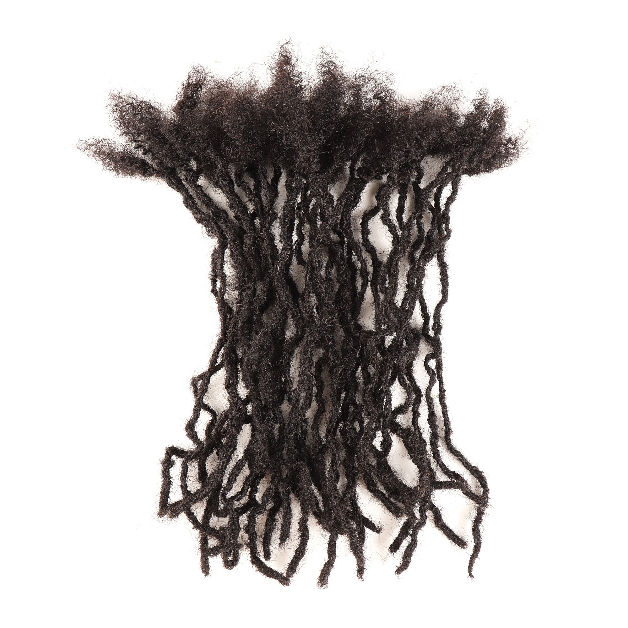 Orientdreads Interlocks Human hair Microlocks, Sisterlocks extensions 0.2-0.3cm