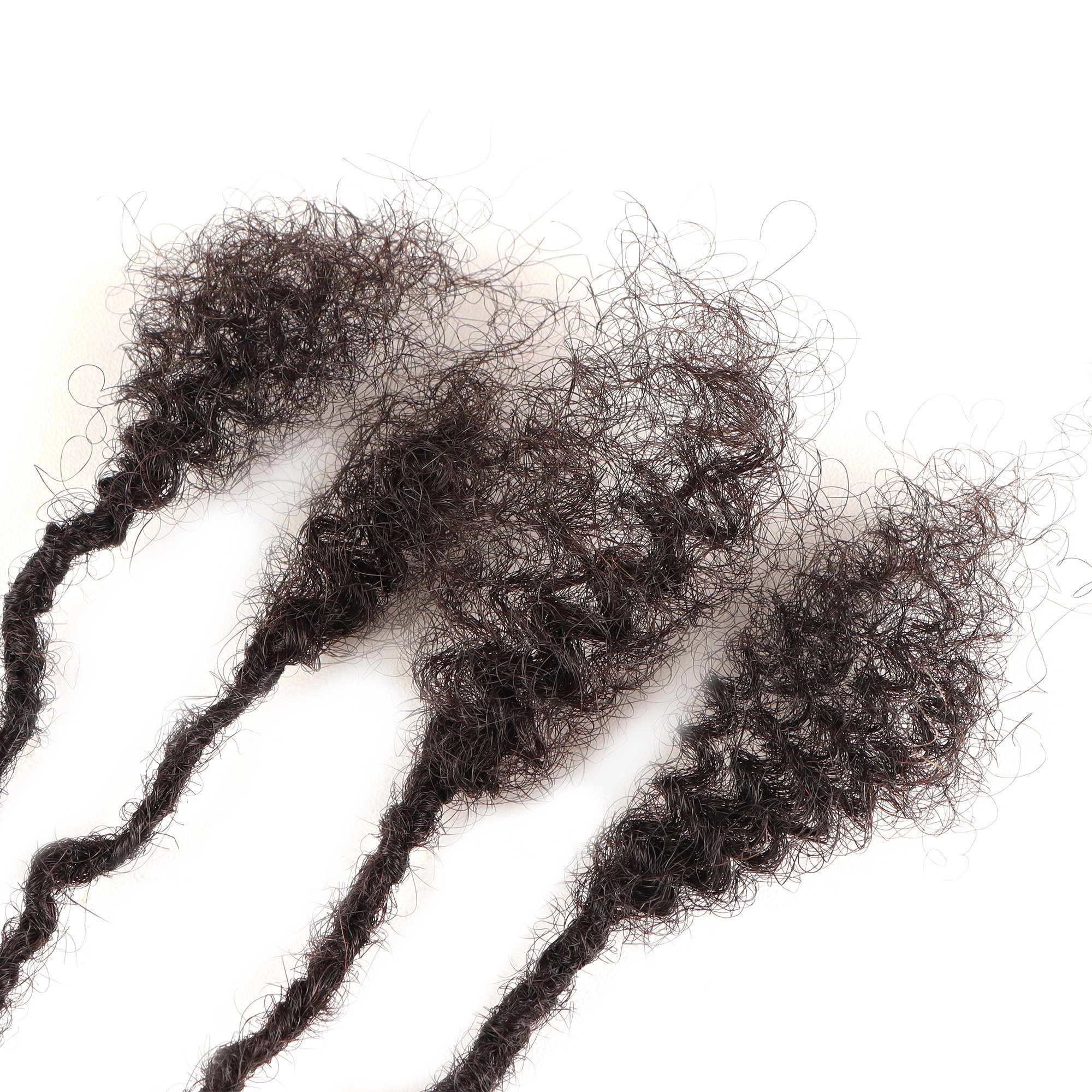 Orientdreads Interlocks Human hair Microlocks, Sisterlocks extensions 0.2-0.3cm