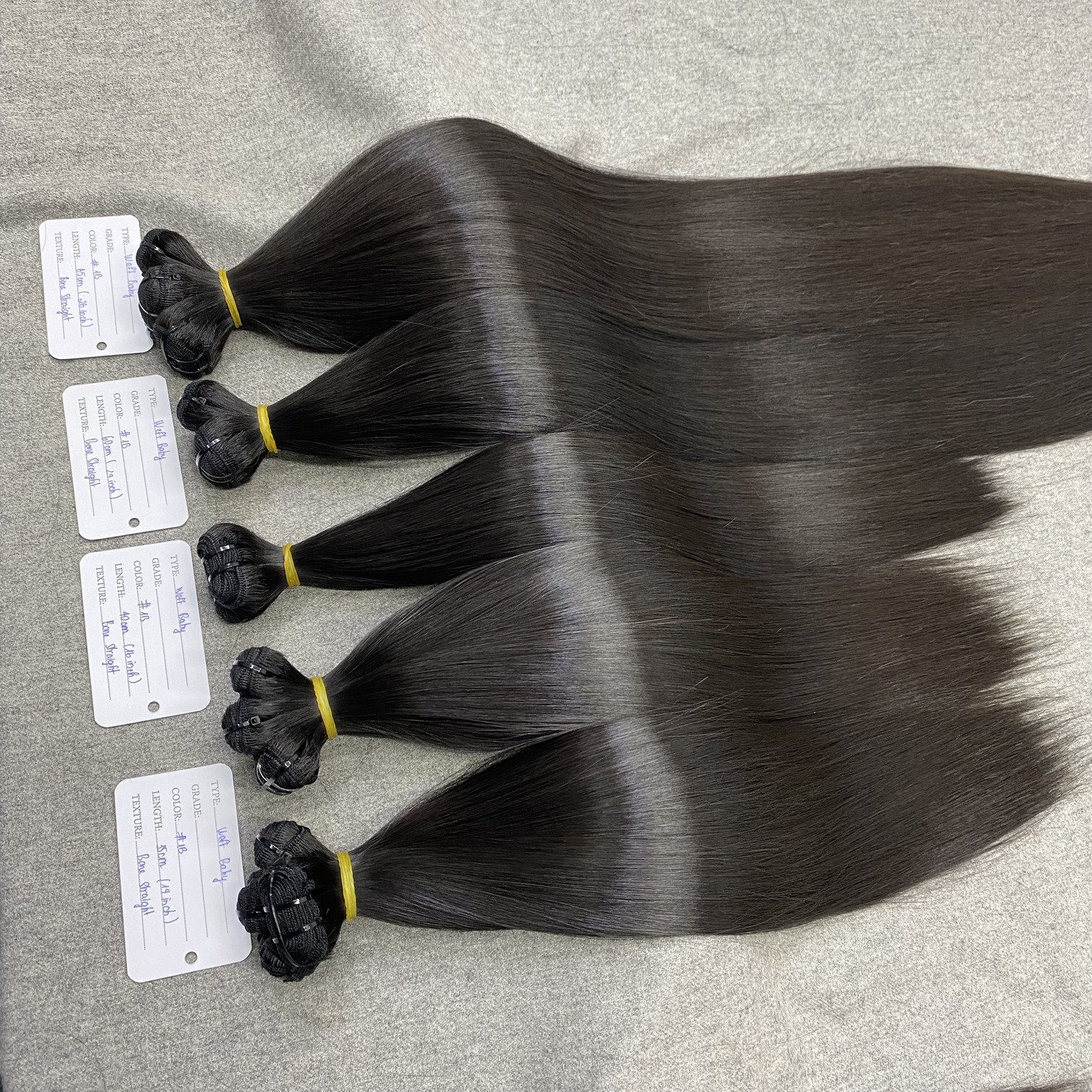 100% Human Hair From Vietnamese Mountain Women Virgin Hair Bone Straight Top 1 Wholesale Raw Hair Bundles Unprocessed
