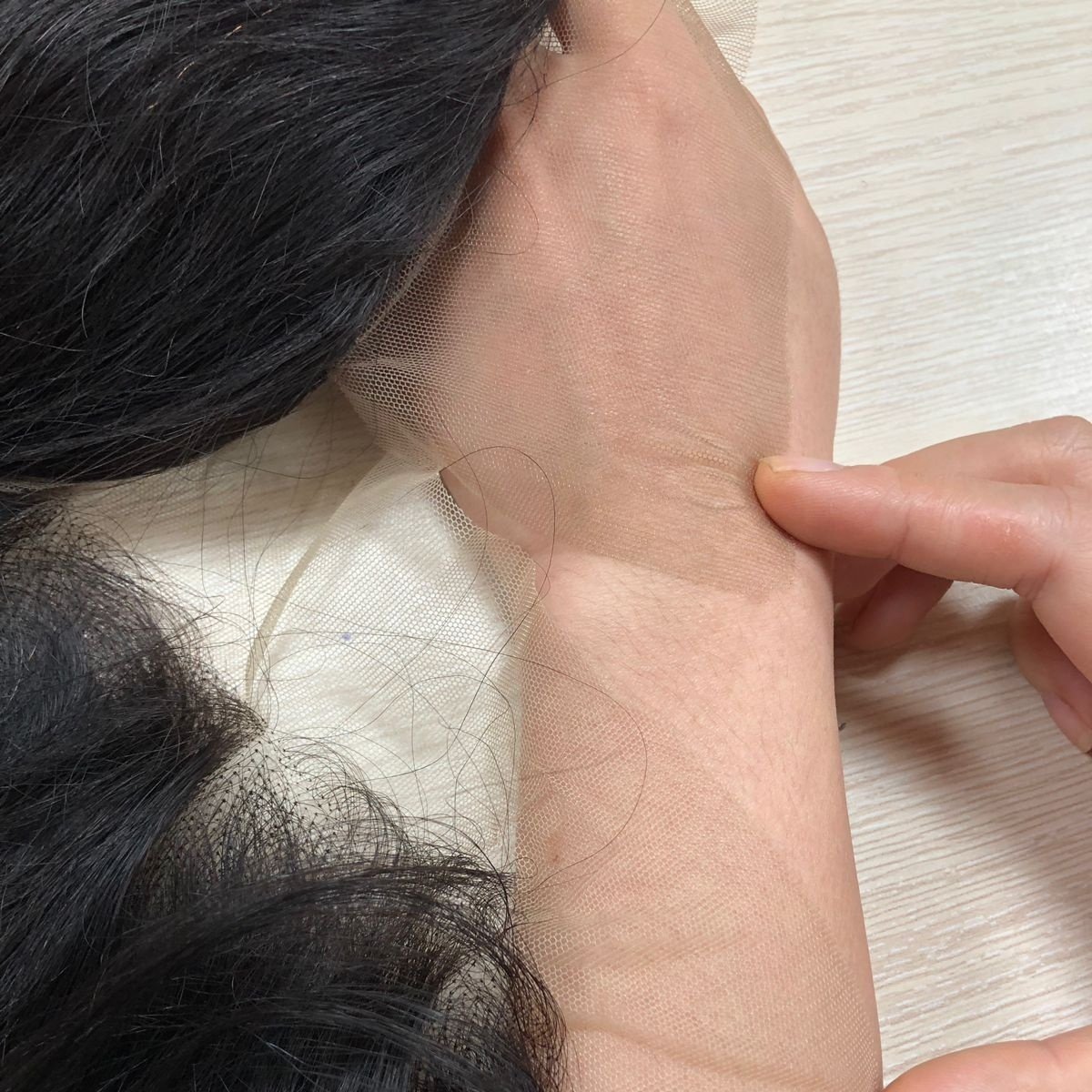 Transparent Lace Wig Natural Straight VIRGIN Hair High Quality HUMAN HAIR EXTENSION at wholesale price