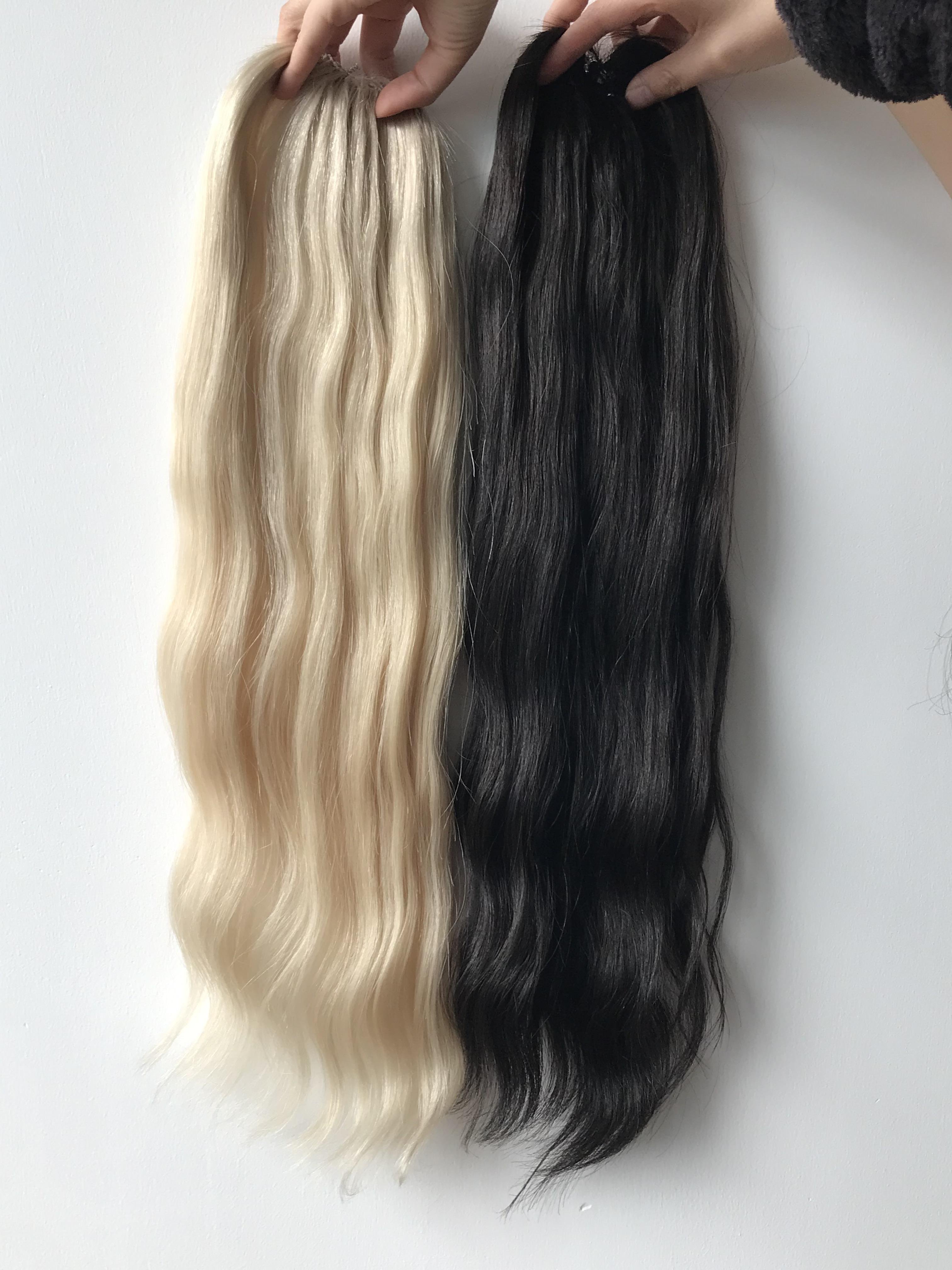 Wholesale Russian Virgin Remy Hair Slim Sticker Tape In Half Hidden Double Drawn Human Hair Extensions