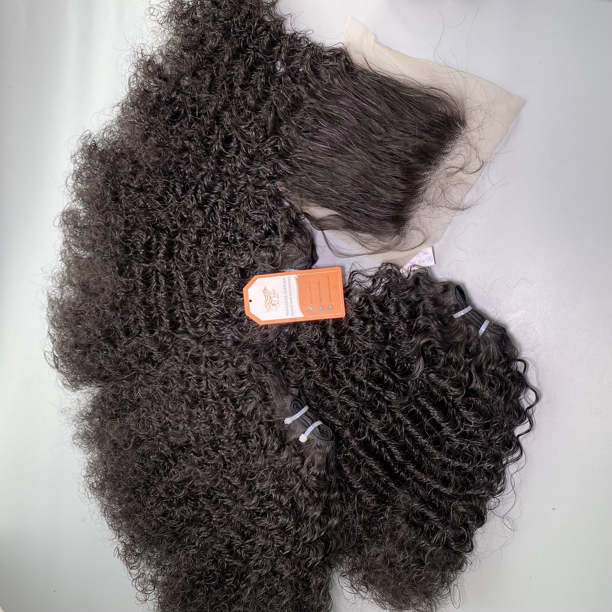 Hot Products Raw Vietnamese Hair Extensions Burmese Curly Hair Human Hair Bundles Unprocessed 32 Inch Raw Material