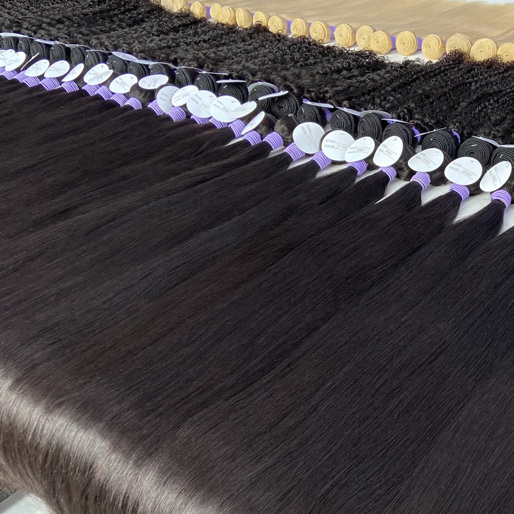 Wholesale 100% Raw Indian Human Hair Extension,10a Human Virgin Hair Bundle,Straight Wave Wigs Brazilian Hair Bundles Human Hair
