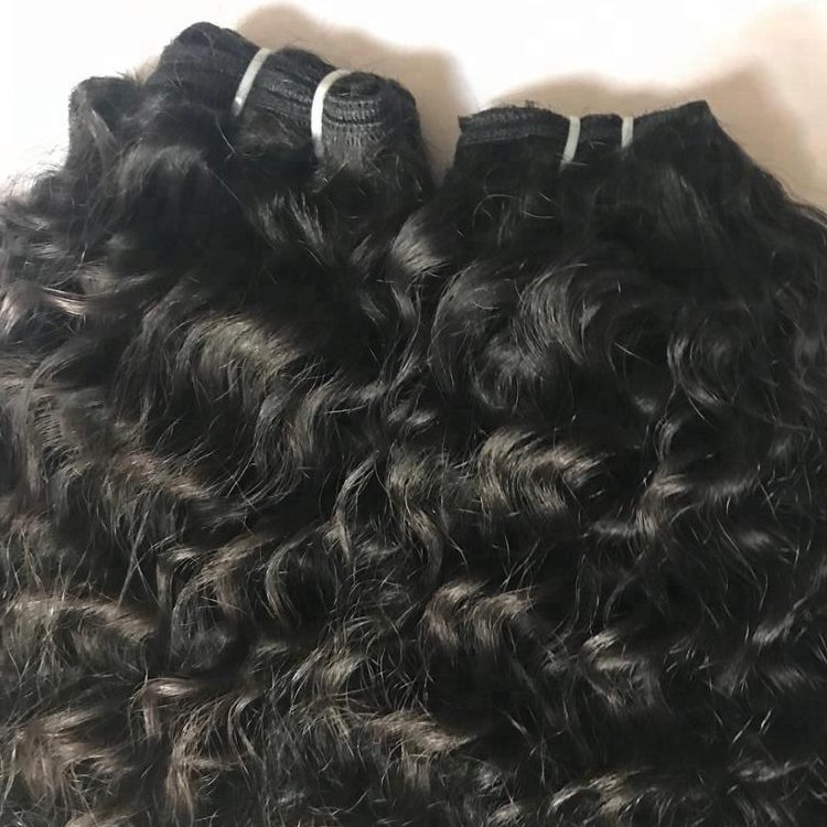 Premium Quality Virgin Brazilian Straight Hair Bundle Indian Human Hair Weft Machine Double Weft Manufactured in India Prices