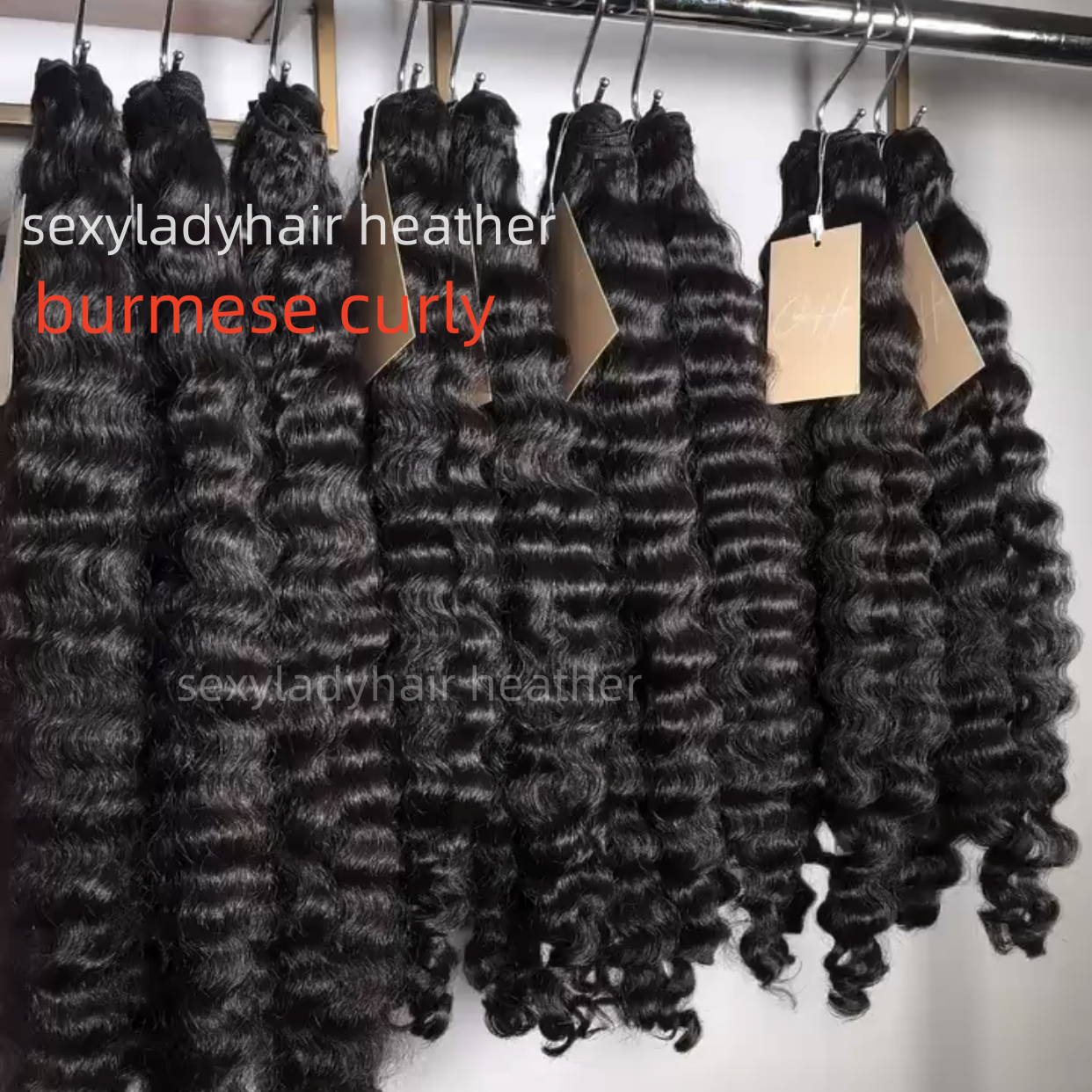 Burmese Curly Bundles Vietnamese Raw Human Hair Bundles Burmese Curly Hair 100% Unprocessed Human Hair Extension