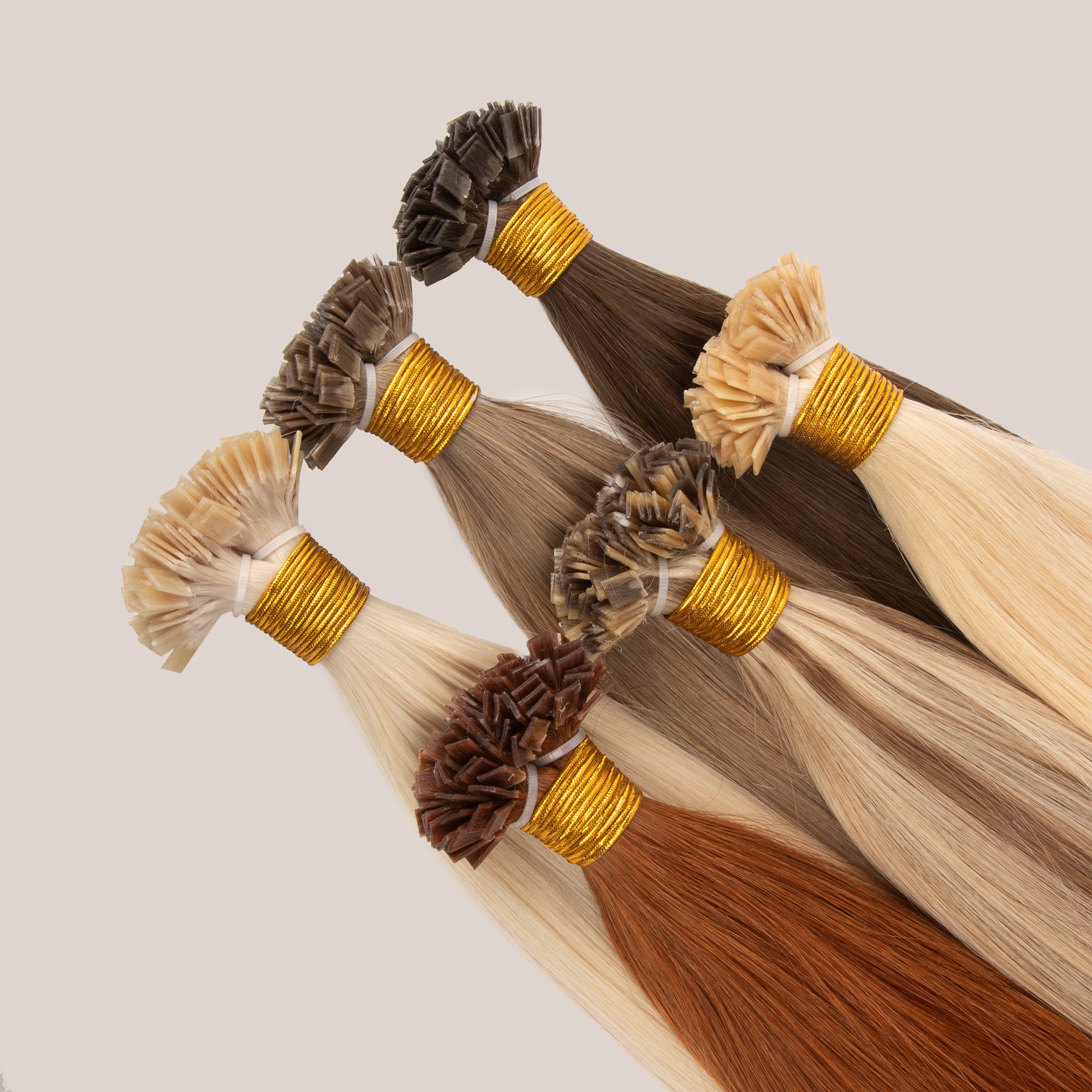 Wholesale Flat Tip Hair Extensions Pre-bonded Keratin K Tip Hair Extensions Human Hair