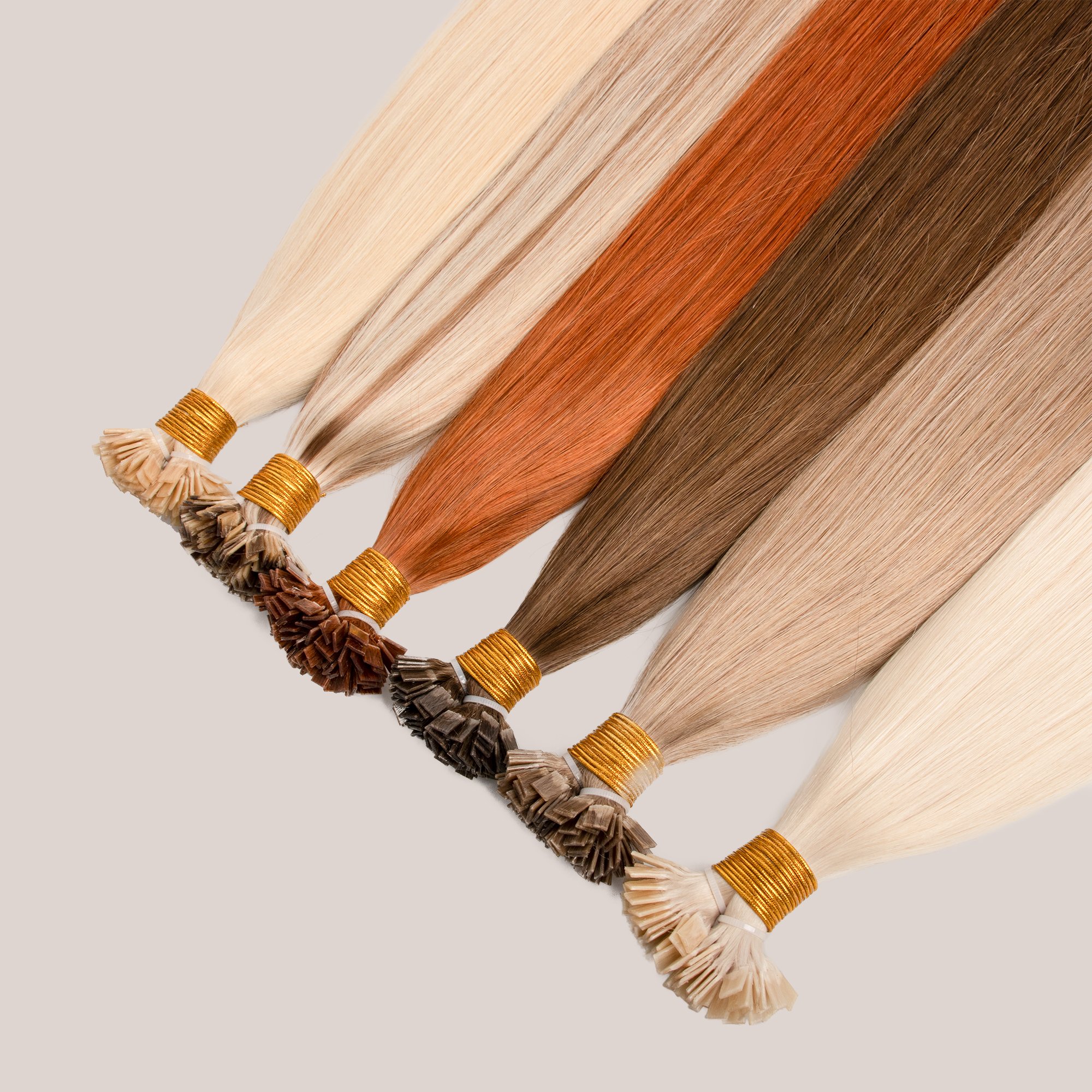 Wholesale Flat Tip Hair Extensions Pre-bonded Keratin K Tip Hair Extensions Human Hair
