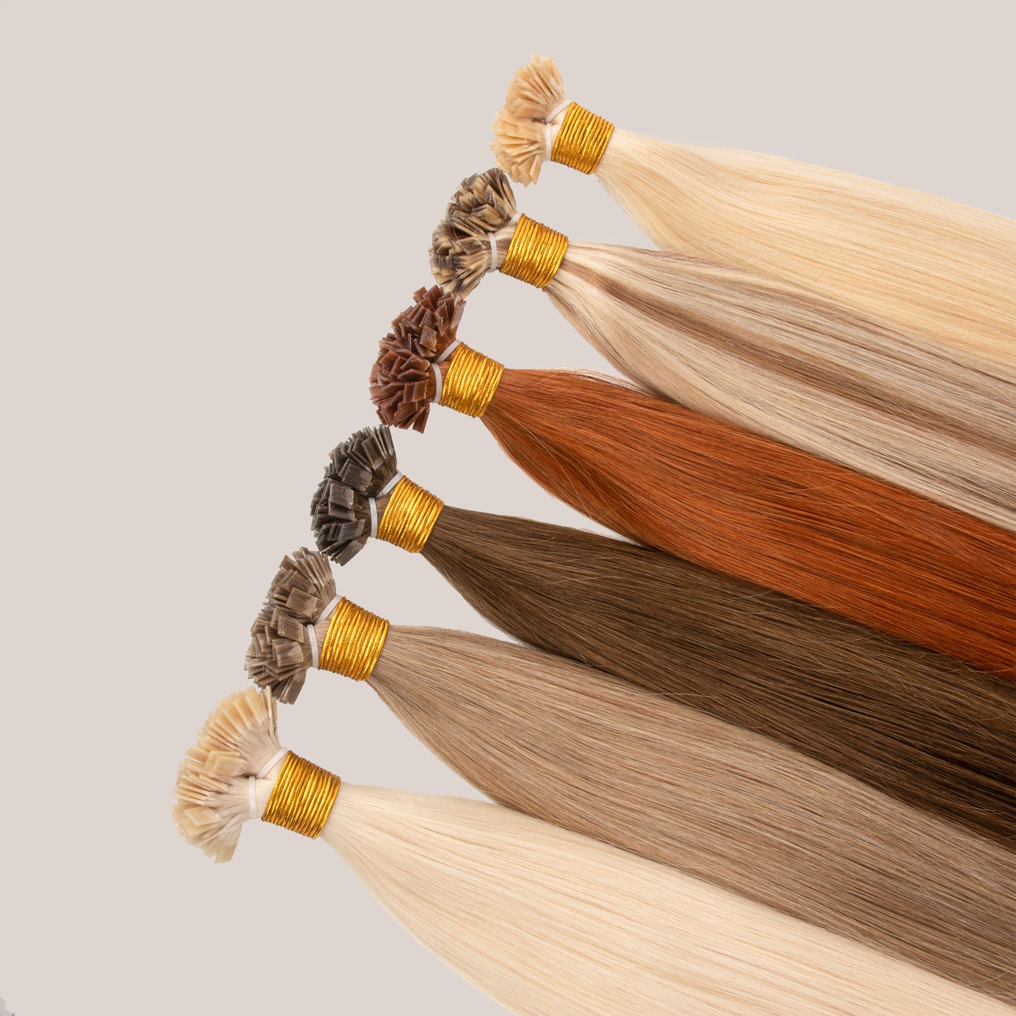 Wholesale Flat Tip Hair Extensions Pre-bonded Keratin K Tip Hair Extensions Human Hair