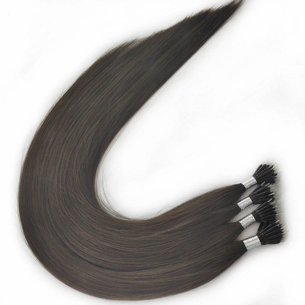 High Quality Wholesale Factory Double Drawn Blonde Nano Ring Loop Remy Human Hair Extension Beauty Products For Women
