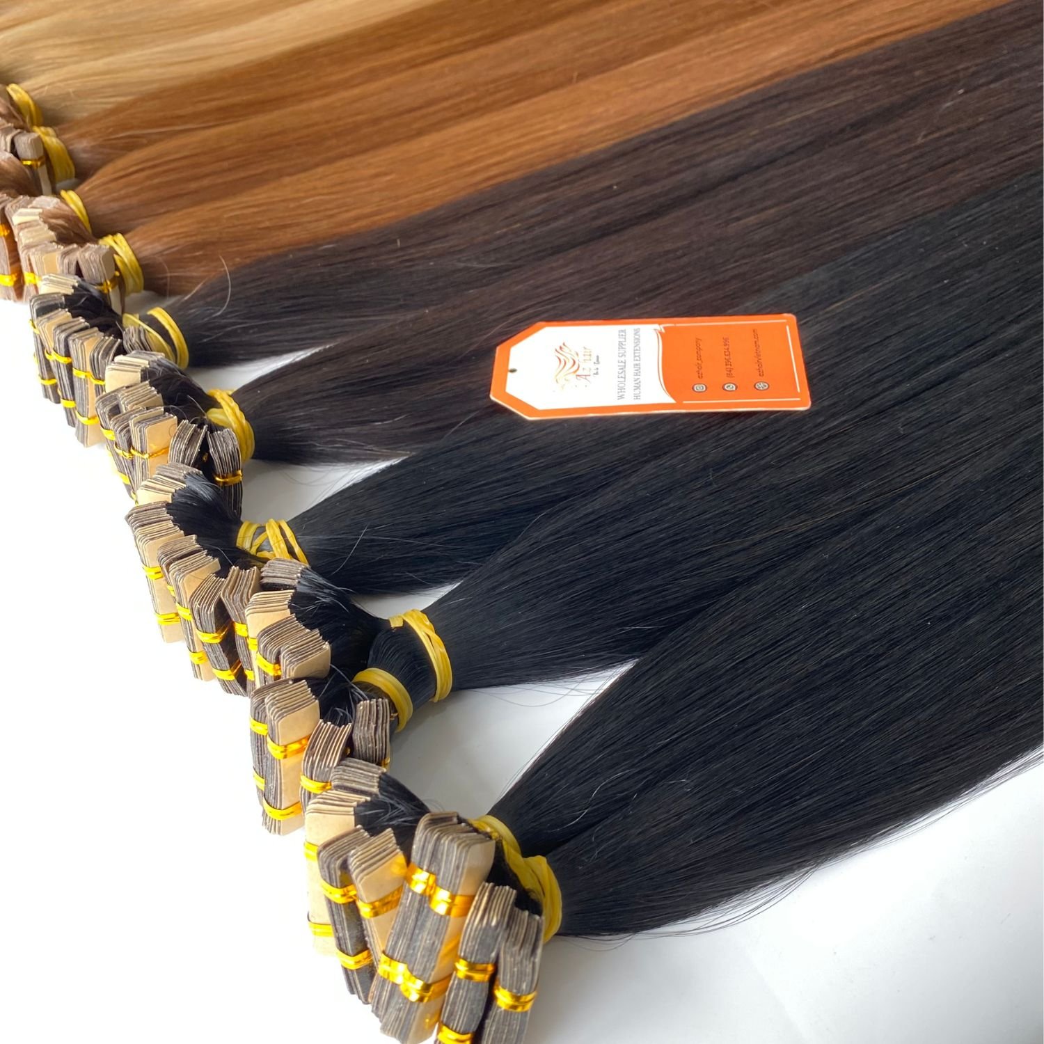 Top Quality Virgin Tape in Vietnamese Hair Extensions Double Drawn 100% Unprocessed No Tangle No Shedding
