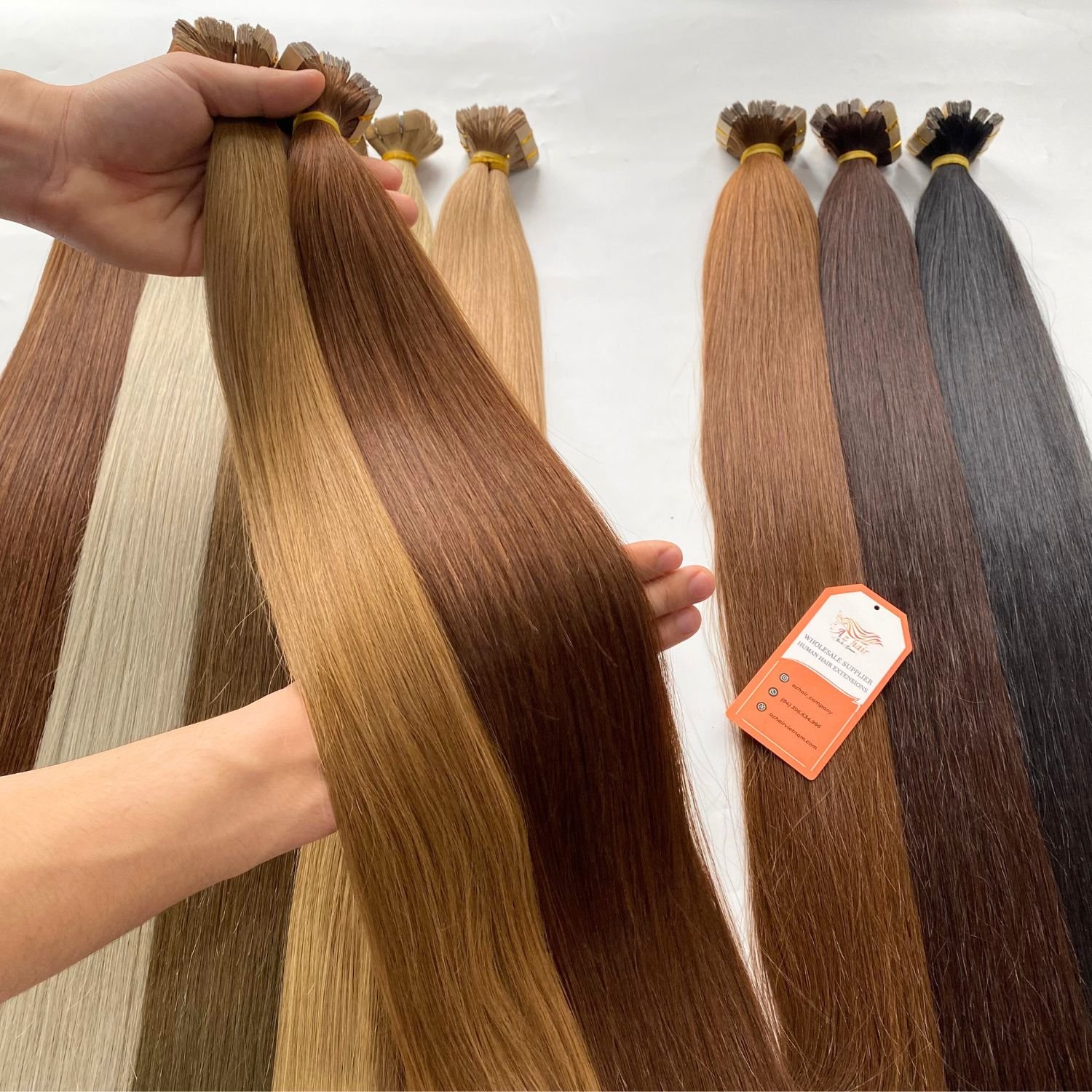 Top Quality Virgin Tape in Vietnamese Hair Extensions Double Drawn 100% Unprocessed No Tangle No Shedding