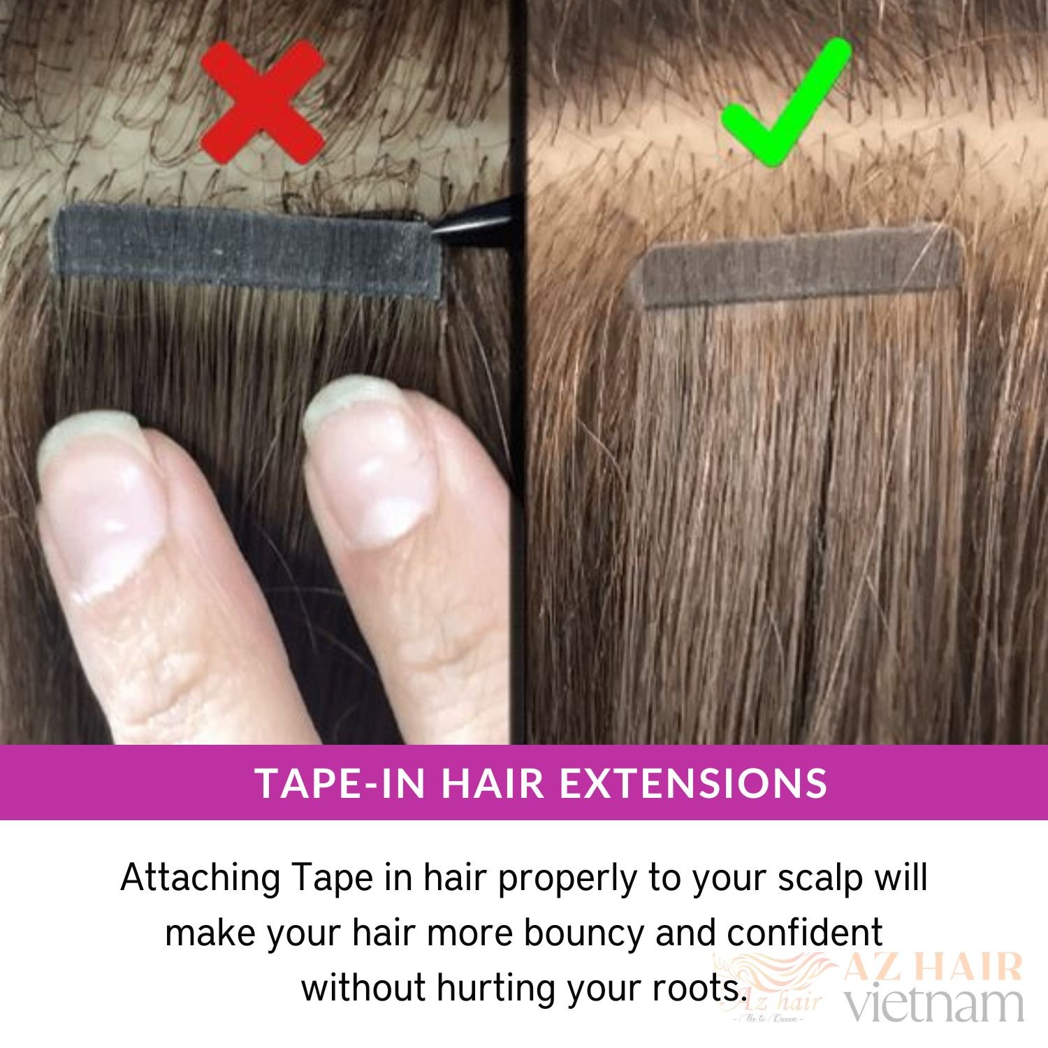Top Quality Virgin Tape in Vietnamese Hair Extensions Double Drawn 100% Unprocessed No Tangle No Shedding