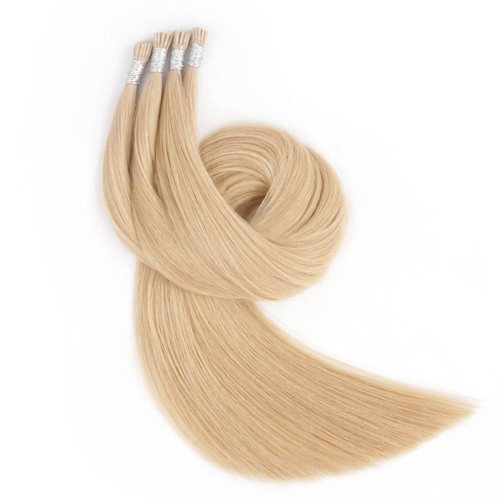 7-Star Stock Full Cuticle Remy Hair Wholesale I-TIP Keratin Bond Hair Extensions