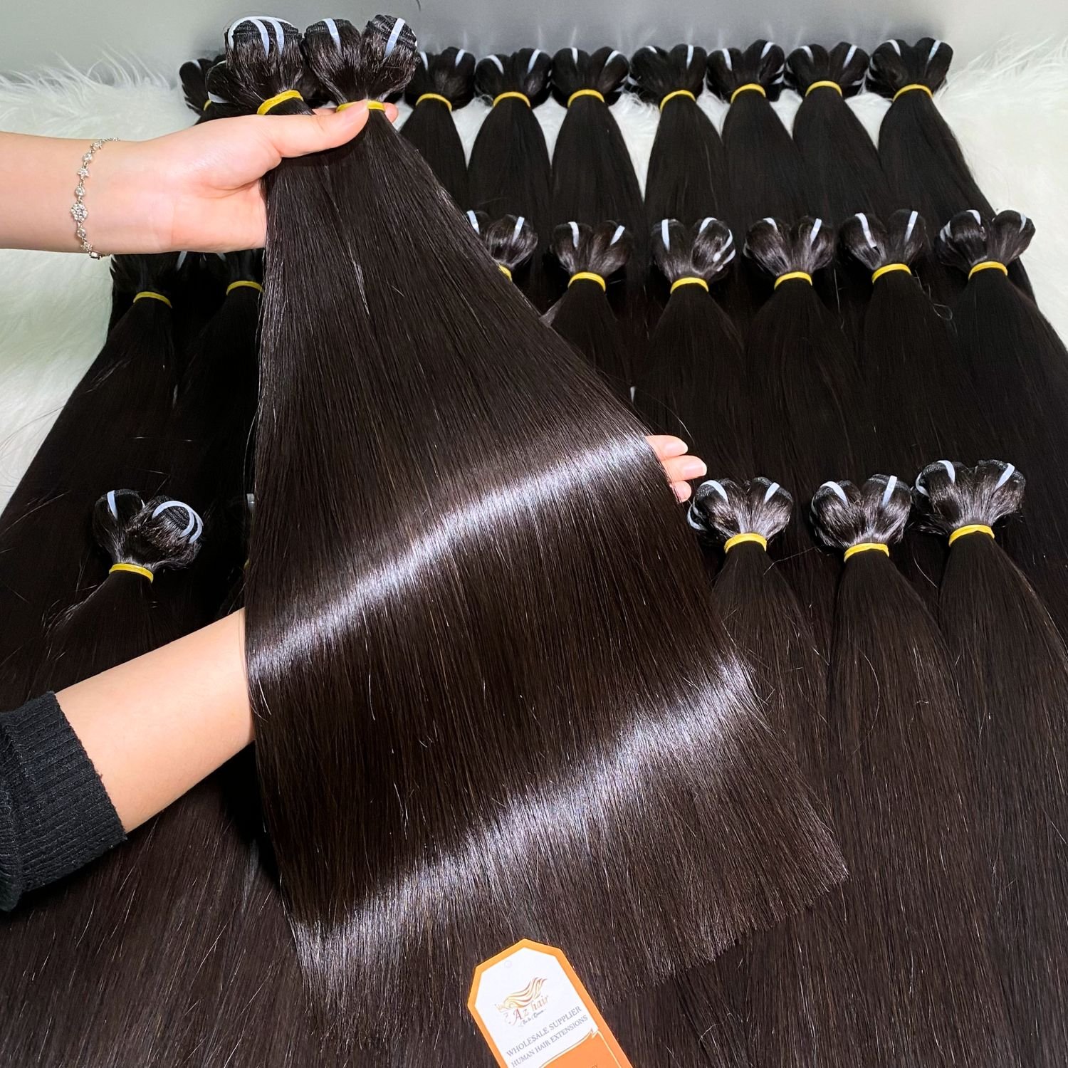 Machine Weft Bundles 100% Raw Unprocessed Human Hair Extensions Cheapest Pricelist Making Wig