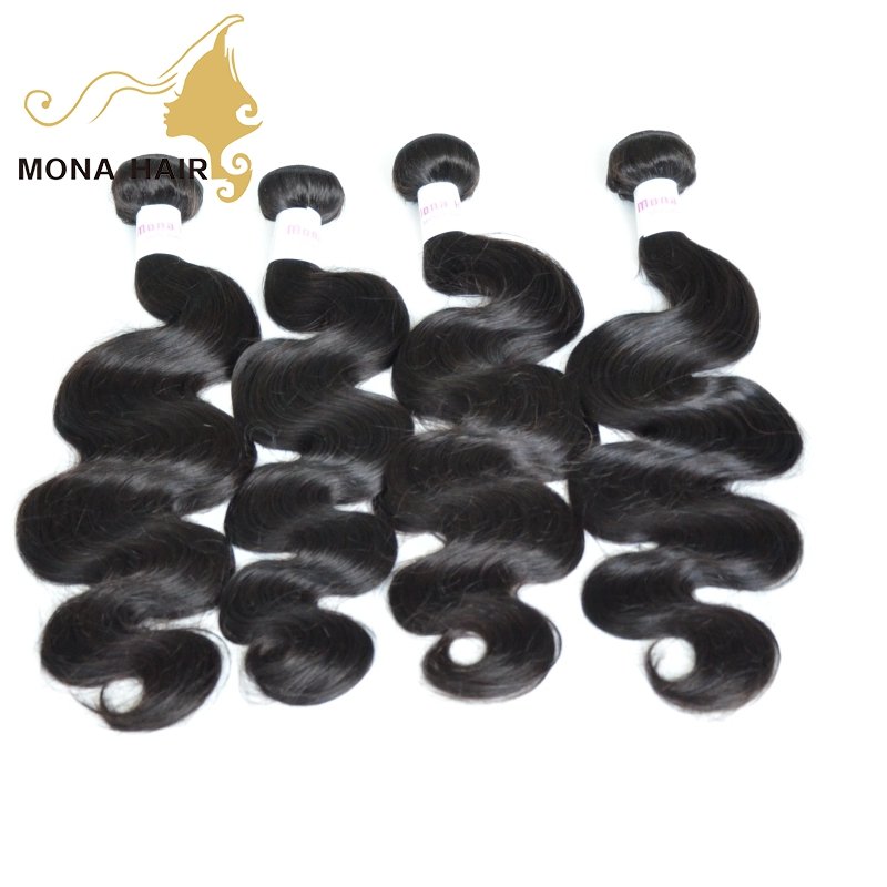 Unprocessed 100 Percent Brazilian Hair Cuticle Intact Hair Bundle Vendor Double Drawn Weft Brazilian Human Hair Extensions