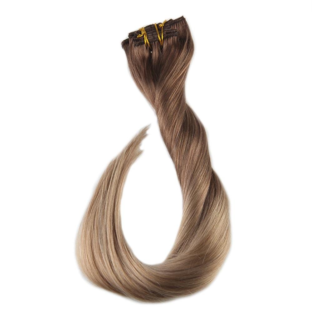 Wholesale high quality double drawn remy hair extensions clip in human hair extensions 100% human hair