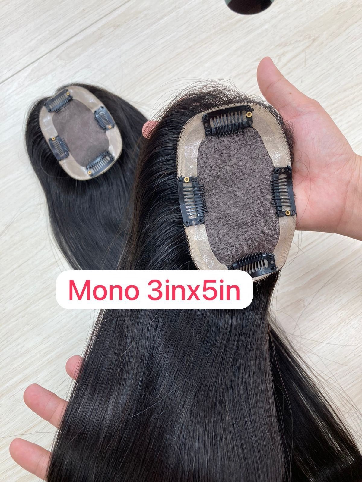 Silk Base Topper Best Price 100% Remy Vietnamese Human Hair Extensions Super Double Drawn from Luxshine Hair Laura