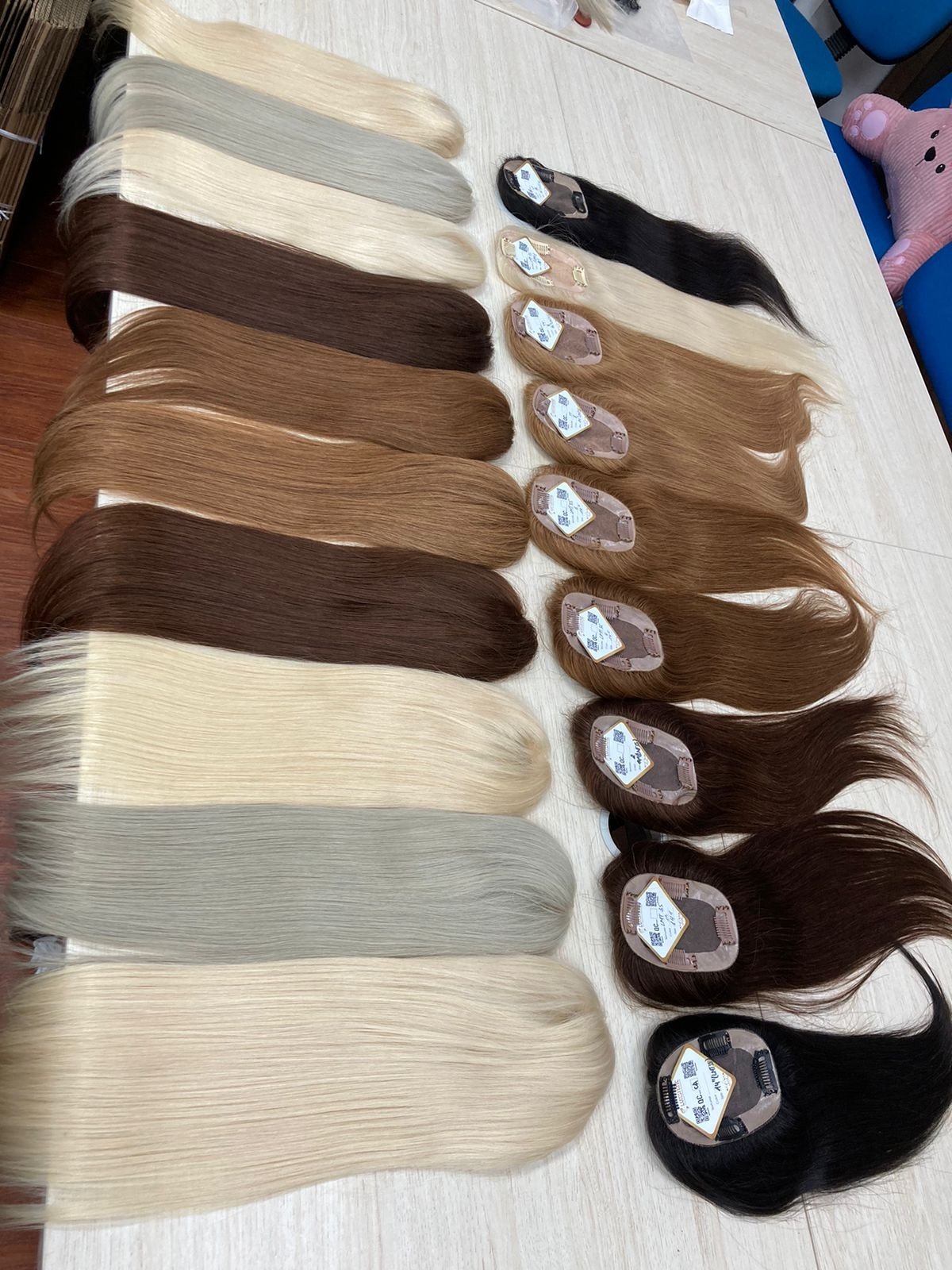 Silk Base Topper Best Price 100% Remy Vietnamese Human Hair Extensions Super Double Drawn from Luxshine Hair Laura