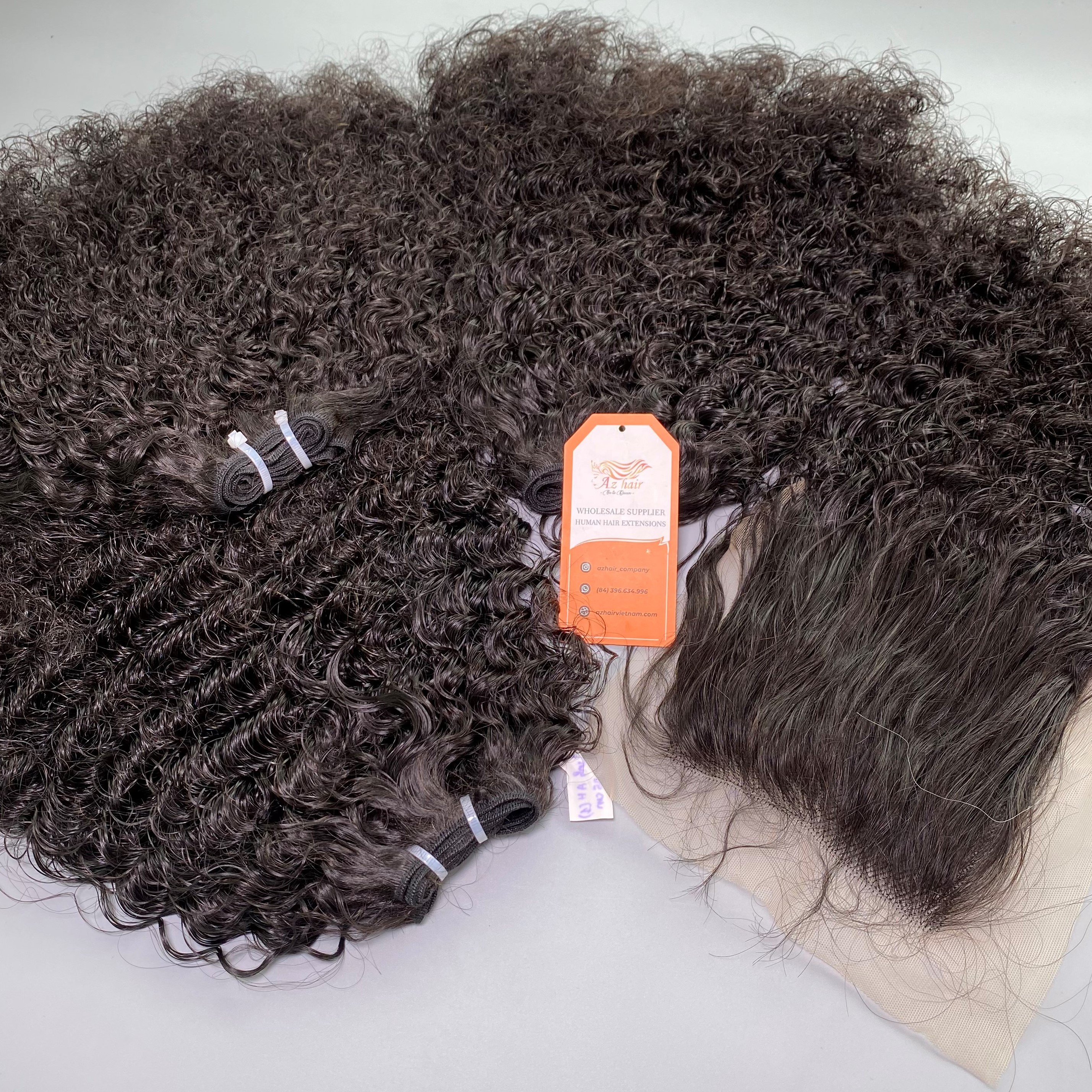SUPER SALE Weave Hair Burmese Curly Human Hair Extensions Cuticle Aligned Vietnamese Raw Hair Bundles