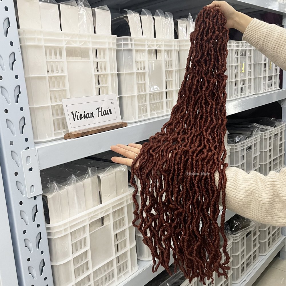 Wholesale gros artificial dreadlocs butterfly locs crochet hair dreadloc extensions 36inch soft locs 36inch soft locs