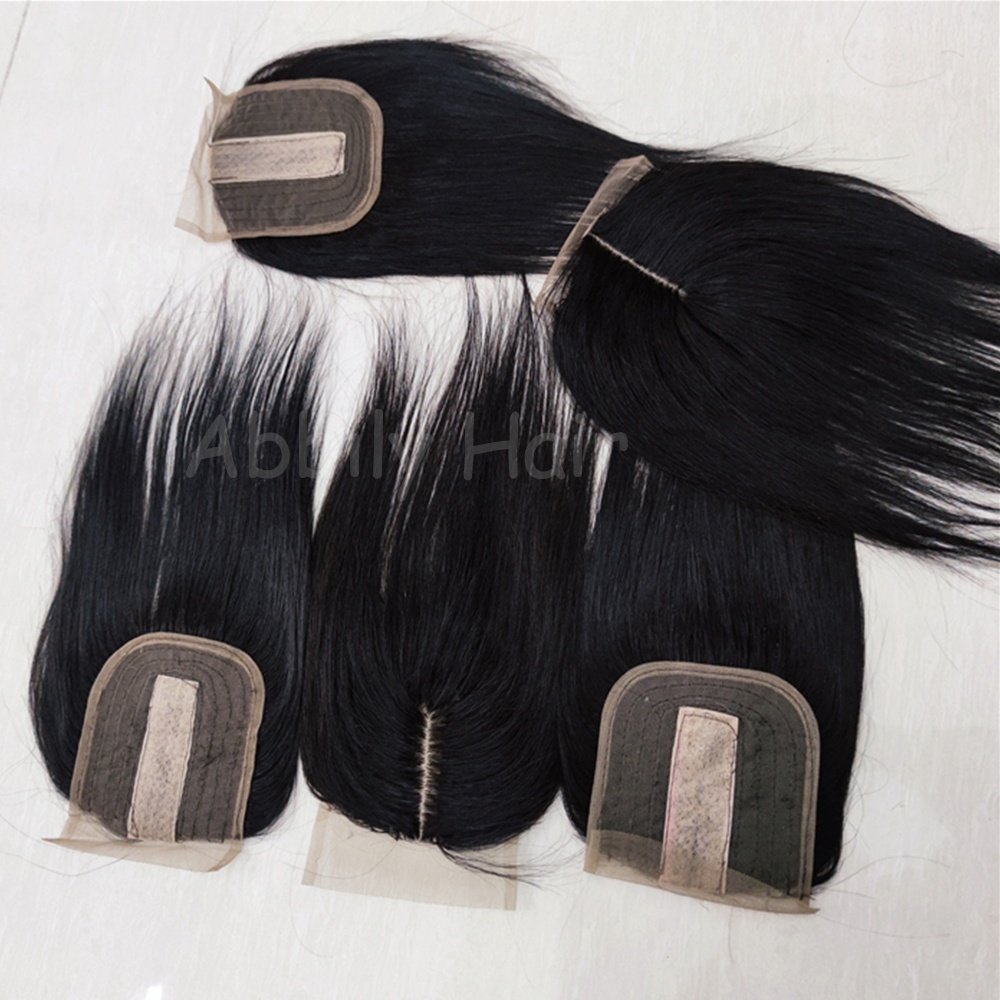 Cheap Price 10A12A Remy Brazilian Virgin Hair HD Lace Closure Full Machine Made Base Line 4x4 Straight Hair Human Hair Extension