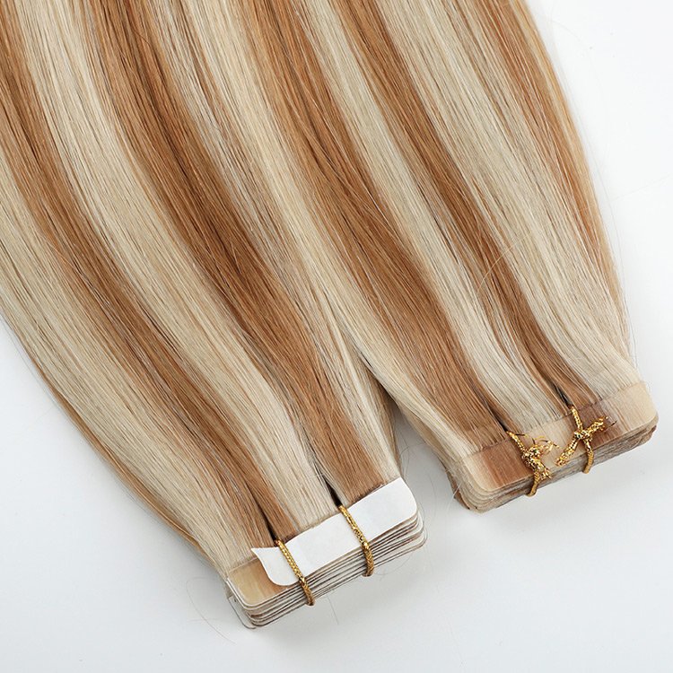 Large Stock Top Quality Virgin Hair 100 Remy Human Double Drawn Tape Hair Extensions