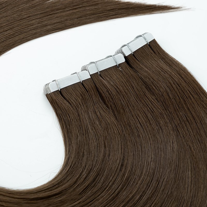 Large Stock Top Quality Virgin Hair 100 Remy Human Double Drawn Tape Hair Extensions