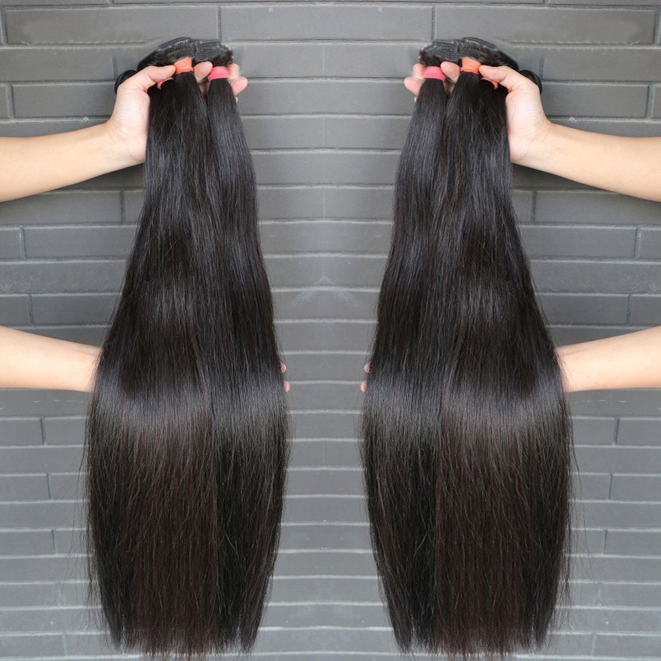Wholesale Smooth Hair Bundle Vendors,Natural 10a Brazilian Virgin Straight Weave Hair Bundles,100% Raw Human Hair Extension