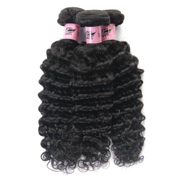 10A Human Hair Brazilian100% Raw Cuticle Aligned Virgin Deep Wave Hair Bundle Unprocessed Virgin Hair Extensions Wholesale