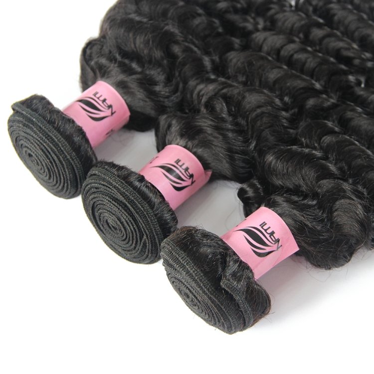 10A Human Hair Brazilian100% Raw Cuticle Aligned Virgin Deep Wave Hair Bundle Unprocessed Virgin Hair Extensions Wholesale