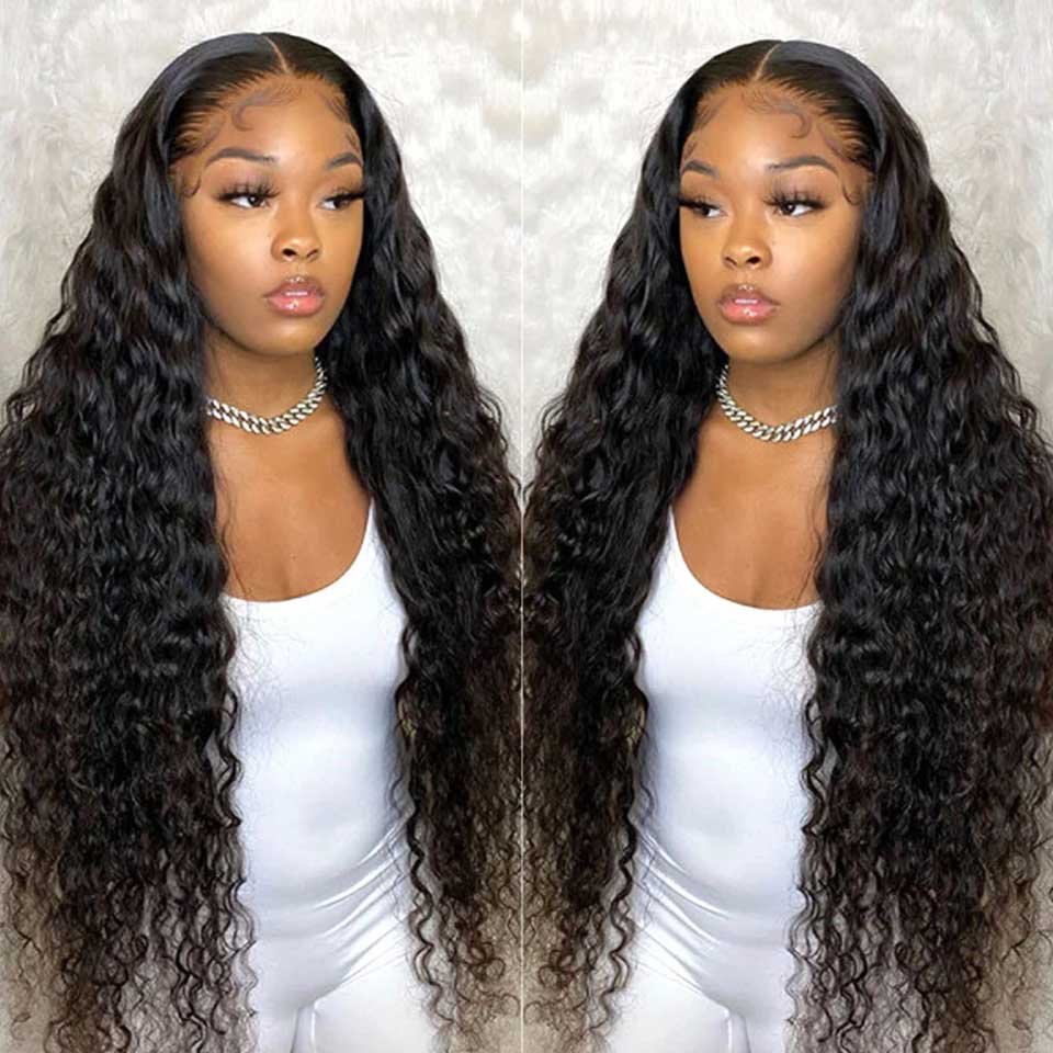 10A Human Hair Brazilian100% Raw Cuticle Aligned Virgin Deep Wave Hair Bundle Unprocessed Virgin Hair Extensions Wholesale