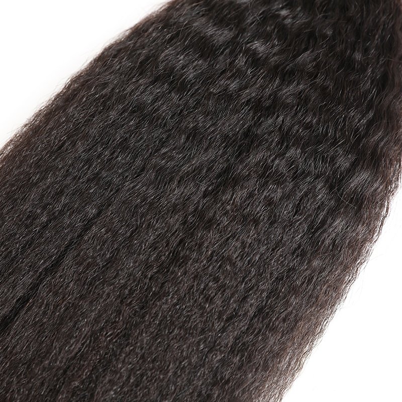Wholesale Virgin Human Hair Extension Vendor Yaki Straight Raw Vietnamese Human Hair Double Drawn Bundles