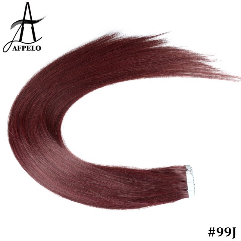 tape in hair extension 100% human remy injection hair seamless invisible virgin high quality tape hair extensions blonde