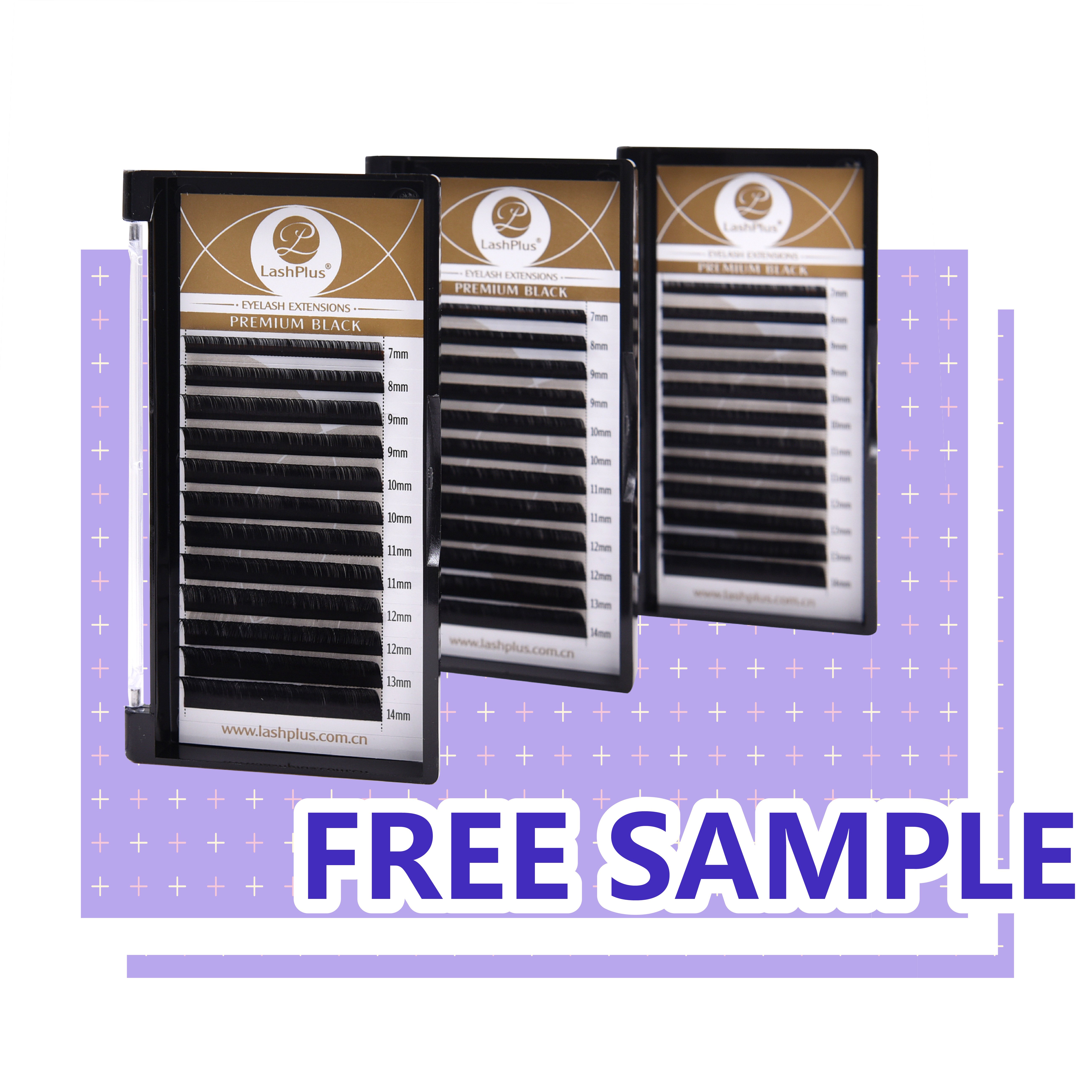 LashPlus human hair individual eyelash extensions private label cashmere mink eyelash extension volume