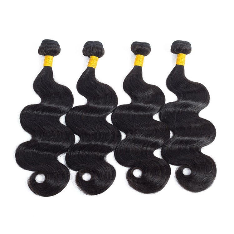 Hot Sale 3 Bundle Deal Brazilian 9A 10A Grade Body Wave Virgin Human Hair Extensions with Lace Closure Unprocessed Virgin Hair