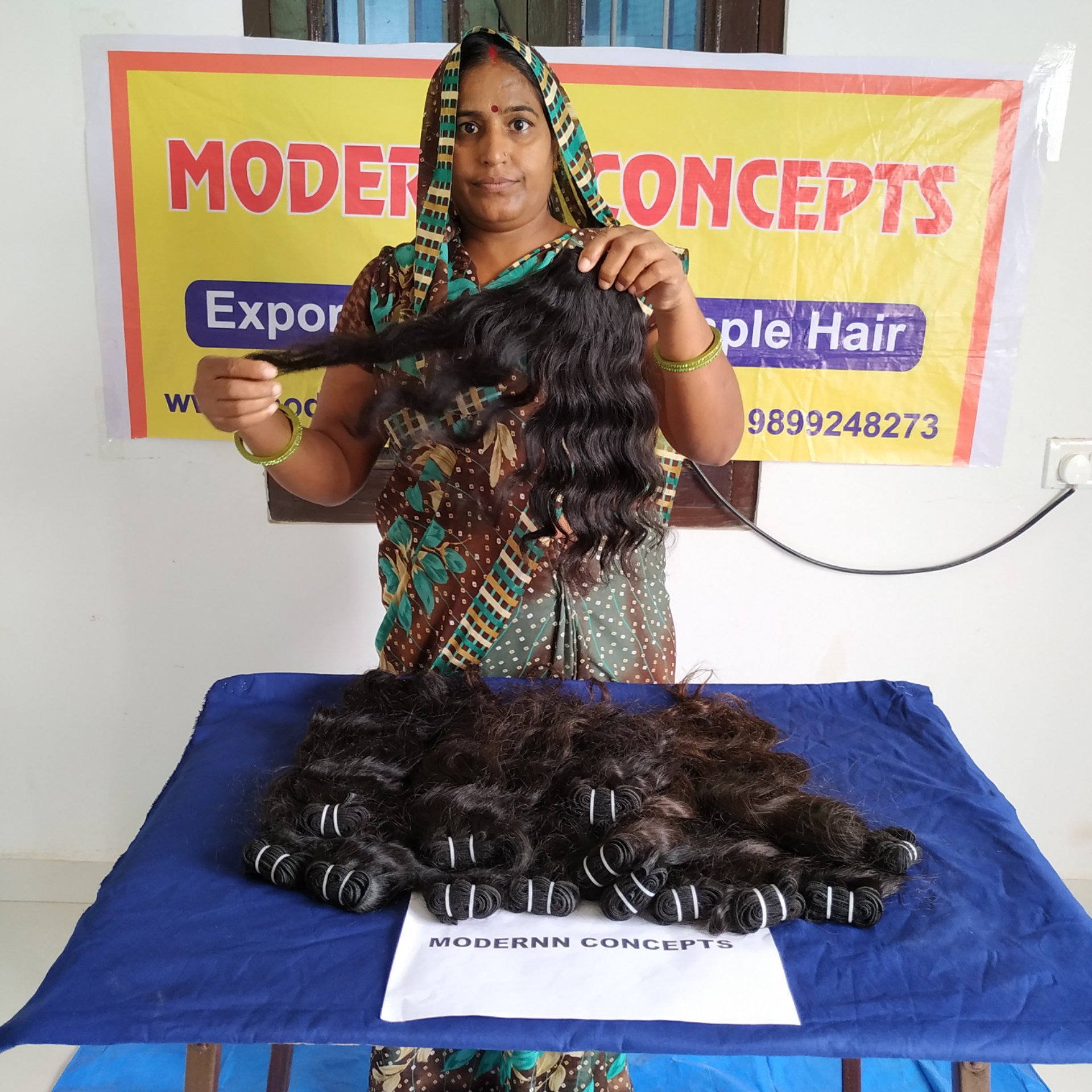 100% Raw virgin Cuticle Aligned Bodywave bundles unprocessed Indian temple Human Hair Extensions