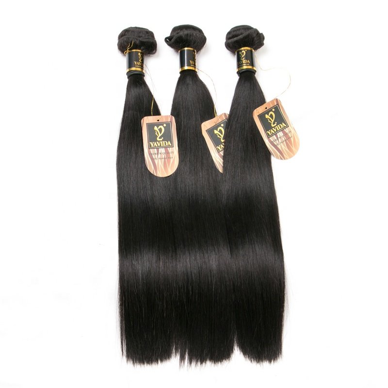 11a Grade Virgin Brazilian Cuticle Aligned Hair Weave, Human Hair Extension Bundles,A peruvian Straight Natural Hair