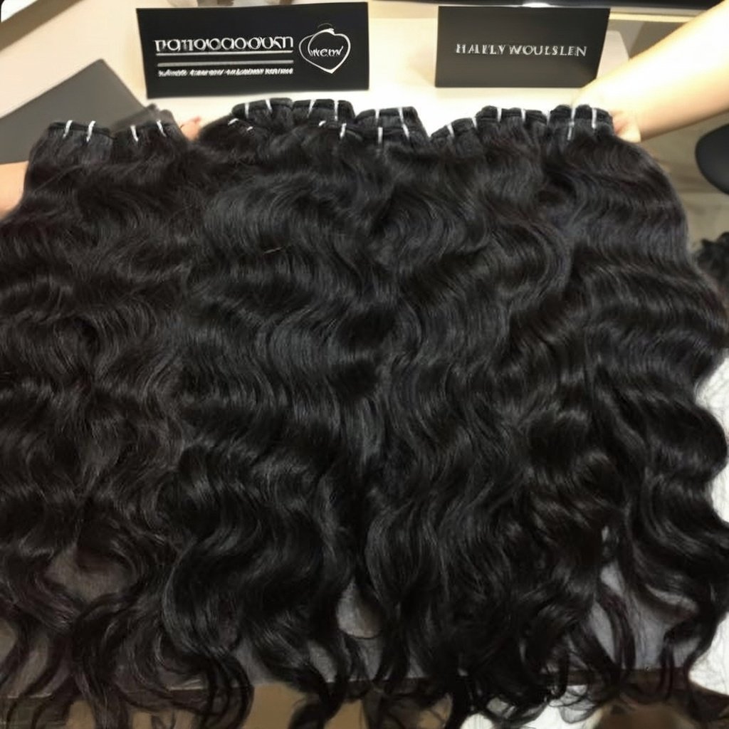 Top Selling Raw Unprocessed Human Hair Extensions High Quality Wave Style Hair Bundle from Indian Supplier