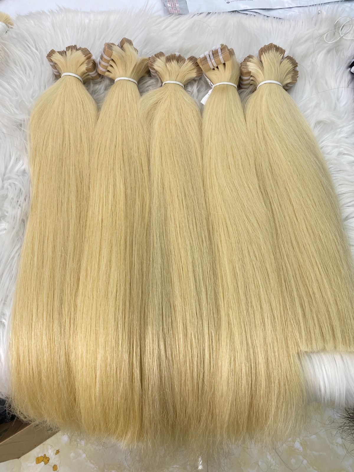 Wholesale Handtied Invisible Seamless Cuticle Aligned Injected Tape In Human Hair Extensions