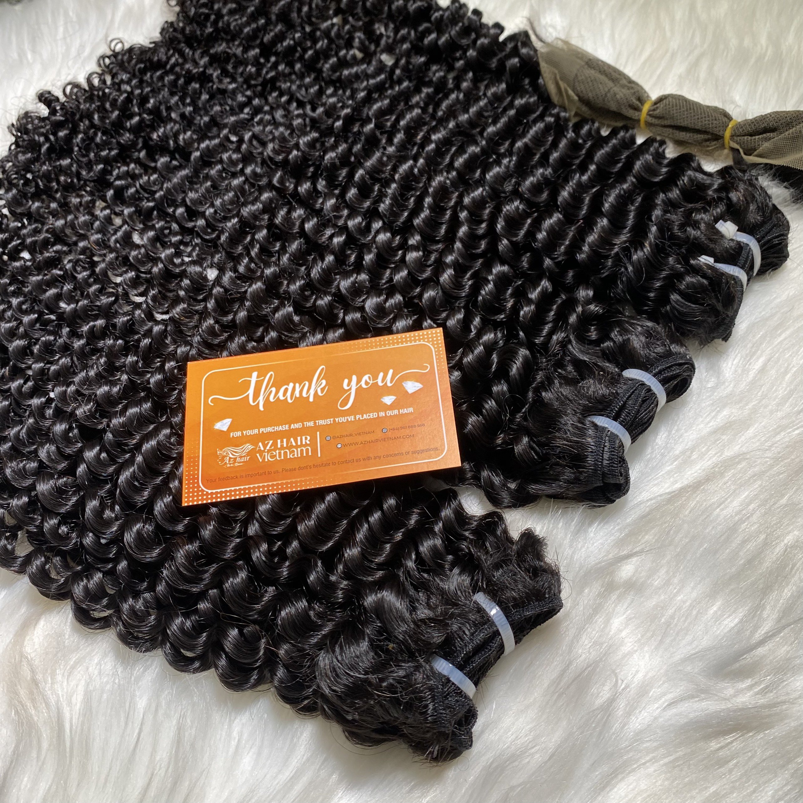 Wavy Curly Weave Bundles Weft Hair From Raw Virgin Hair Natural Color 100% Human Hair Extensions Wholesale Price