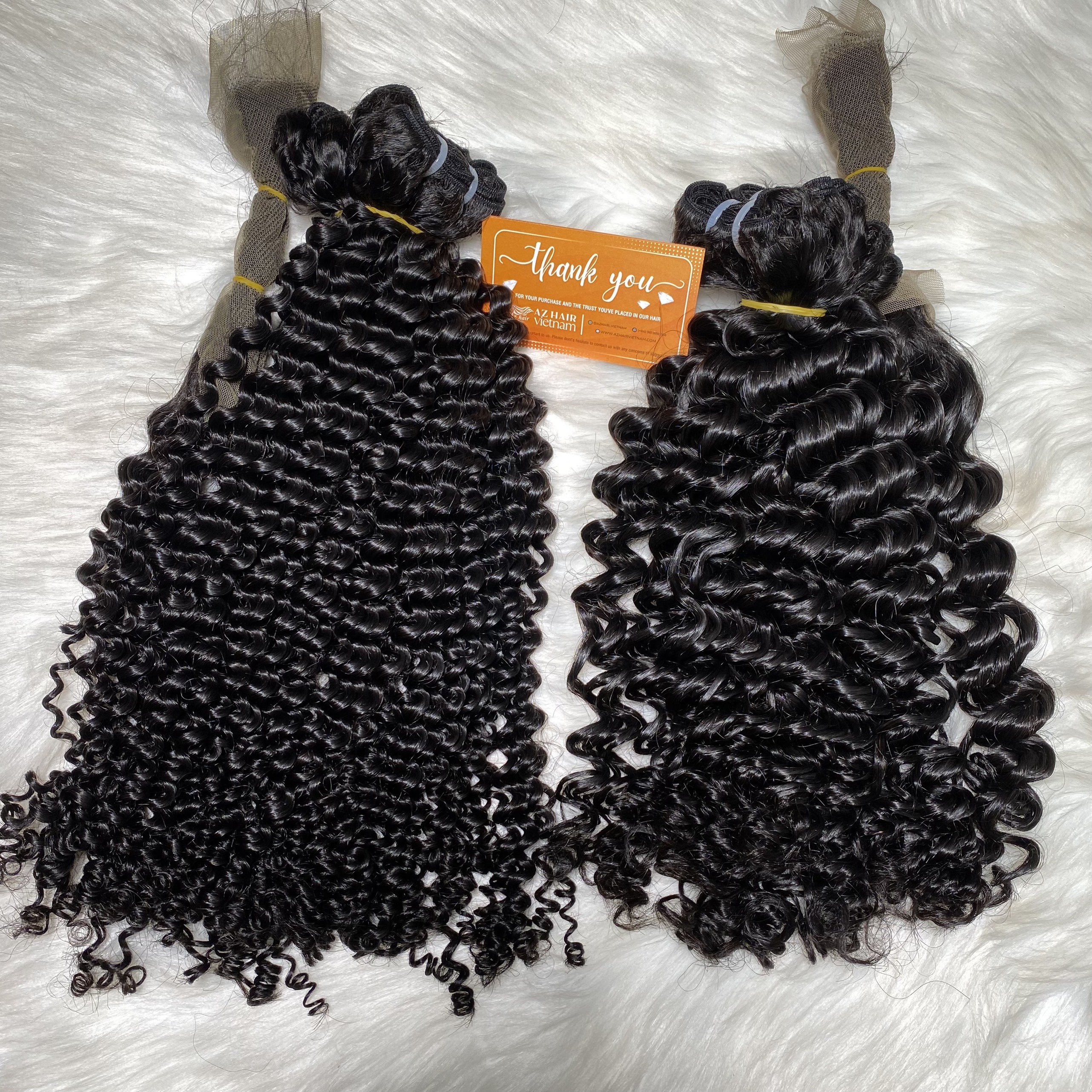 Wavy Curly Weave Bundles Weft Hair From Raw Virgin Hair Natural Color 100% Human Hair Extensions Wholesale Price