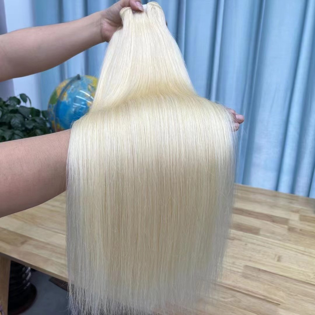 100% Raw Virgin Hair Extensions 350# Orange Color Hair Bundles Vendor Mink Brazilian Human Hair Bundles