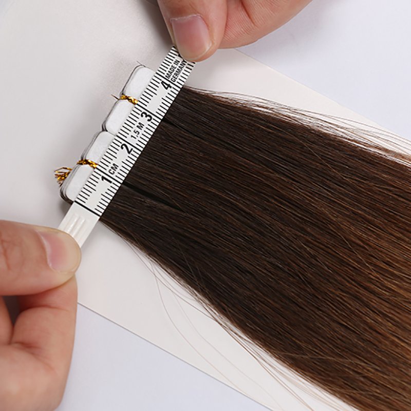 Wholesale Private Label Full Human Cuticle Double Sided Adhesive Invisible Tape In Hair Extensions For Salon