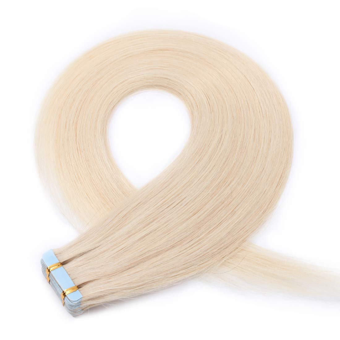Wholesale Private Label Full Human Cuticle Double Sided Adhesive Invisible Tape In Hair Extensions For Salon